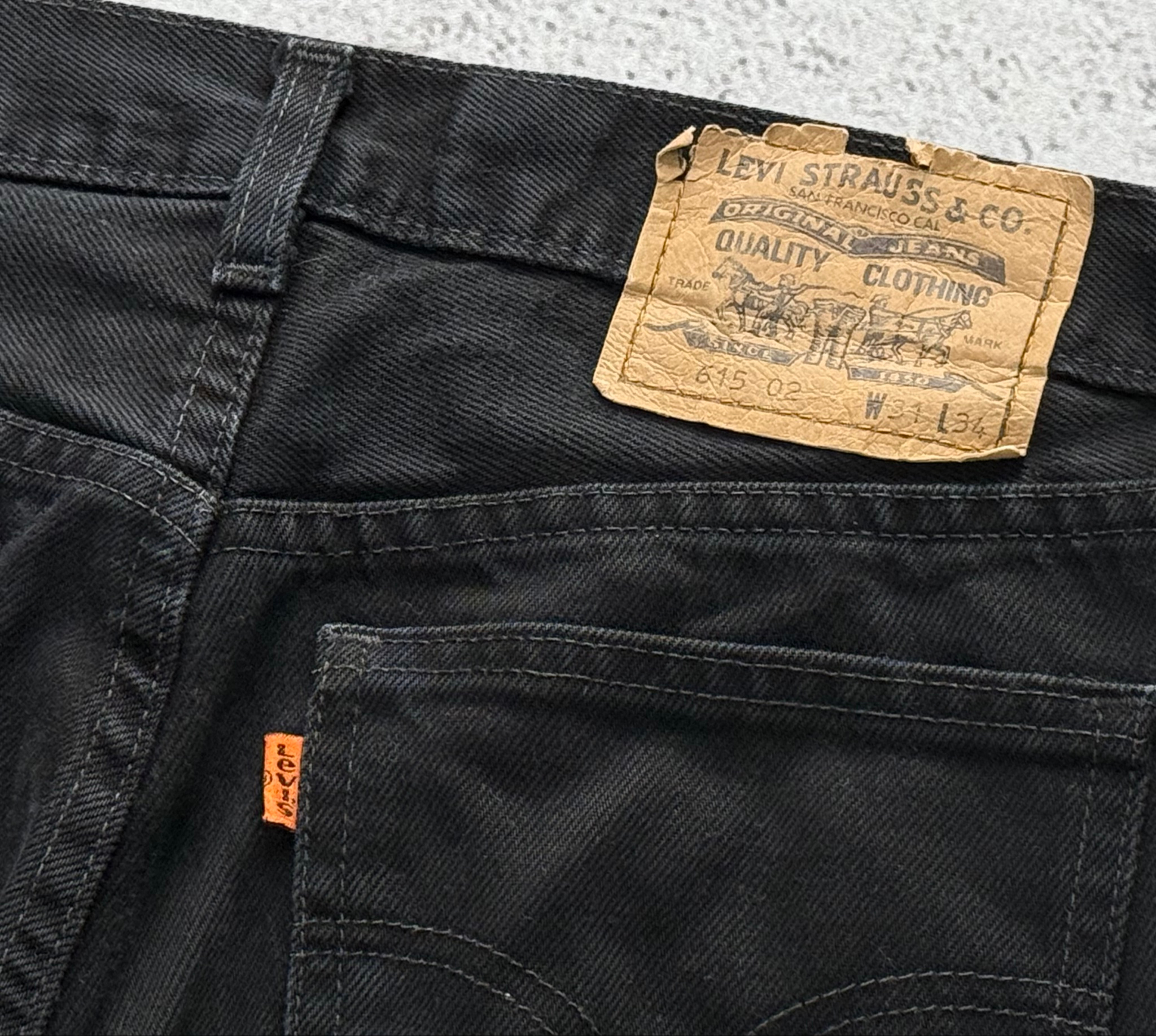 Levi's 615 02 Orange Tab, миниатюра 7