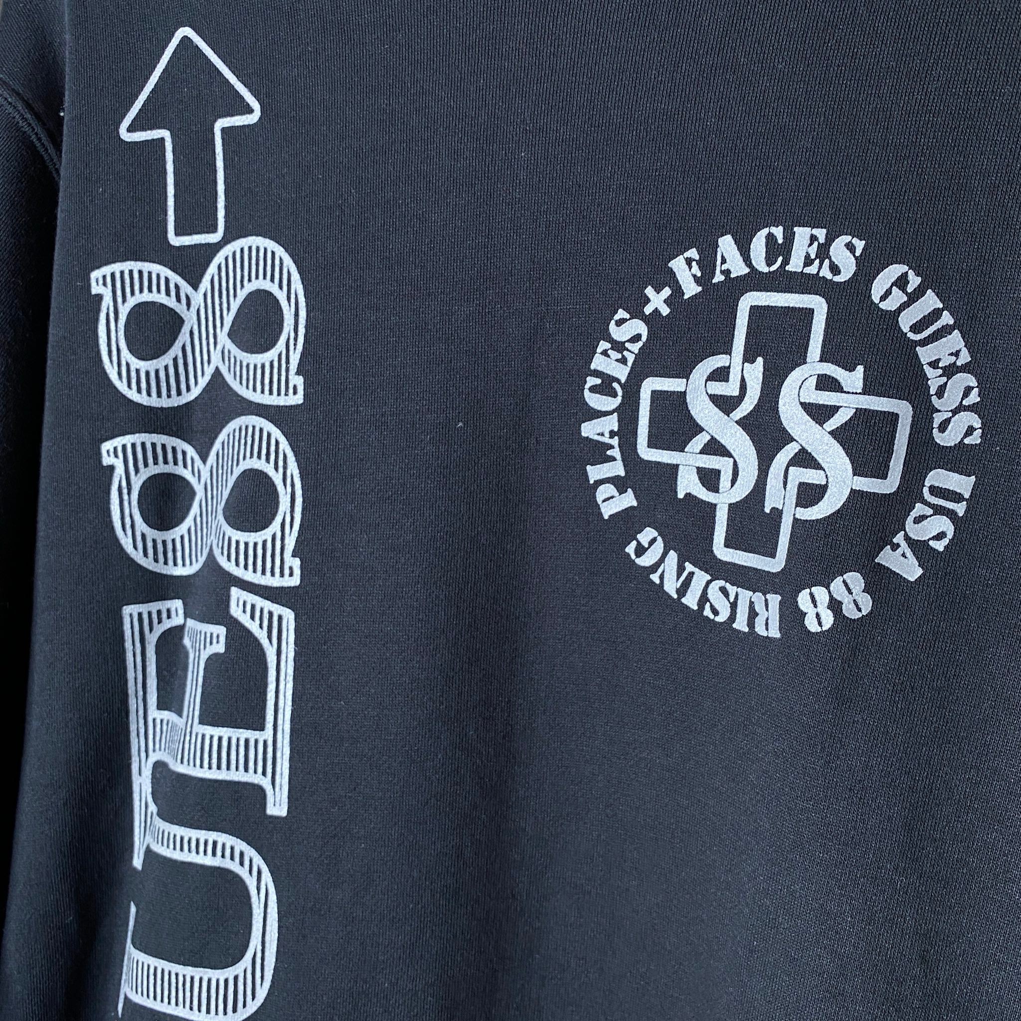 PLACES+FACES x GUESS x 88rising SWEATSHIRT BLACK ‘18, миниатюра 6