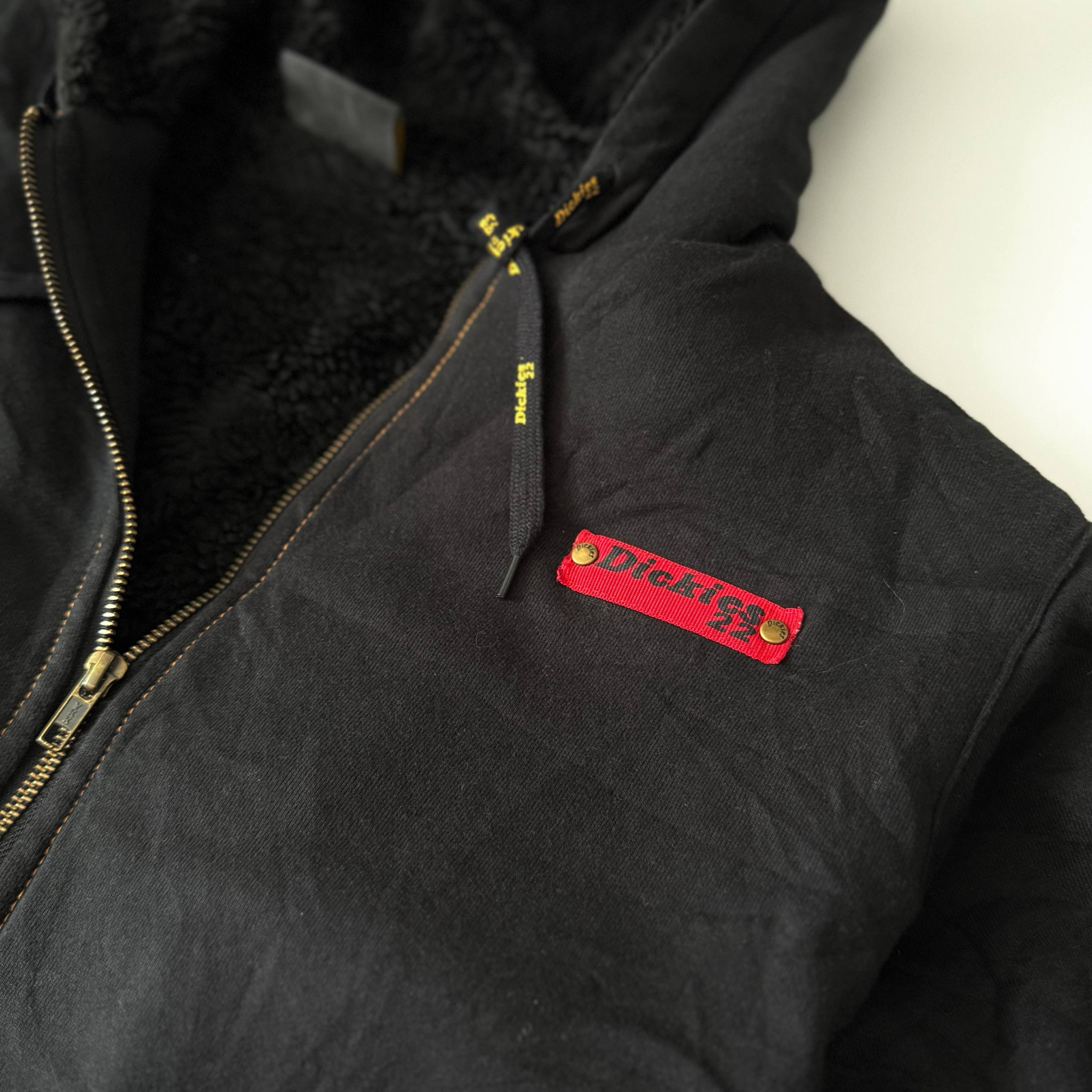 Dickies 2000s Vintage Sherpa Lining Hooded Jacket, миниатюра 4