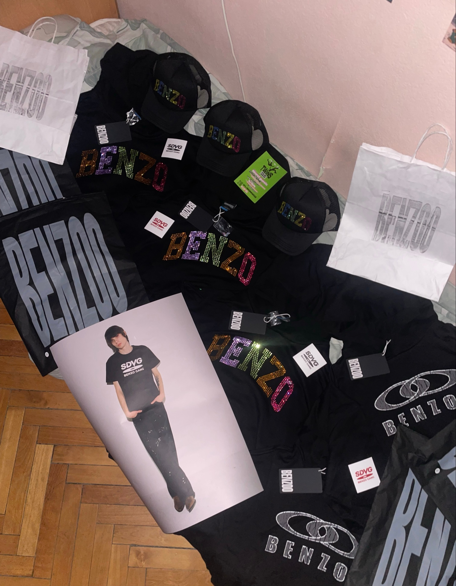 Худи benzo Rhinestone, миниатюра 5