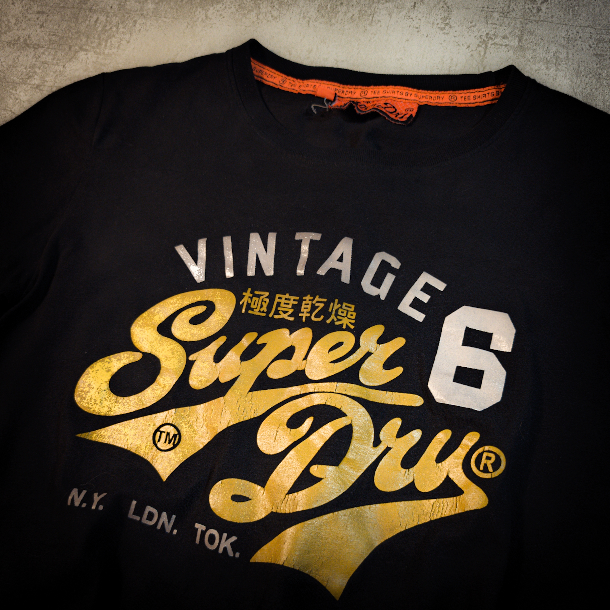 Superdry винтажная футболка, миниатюра 4