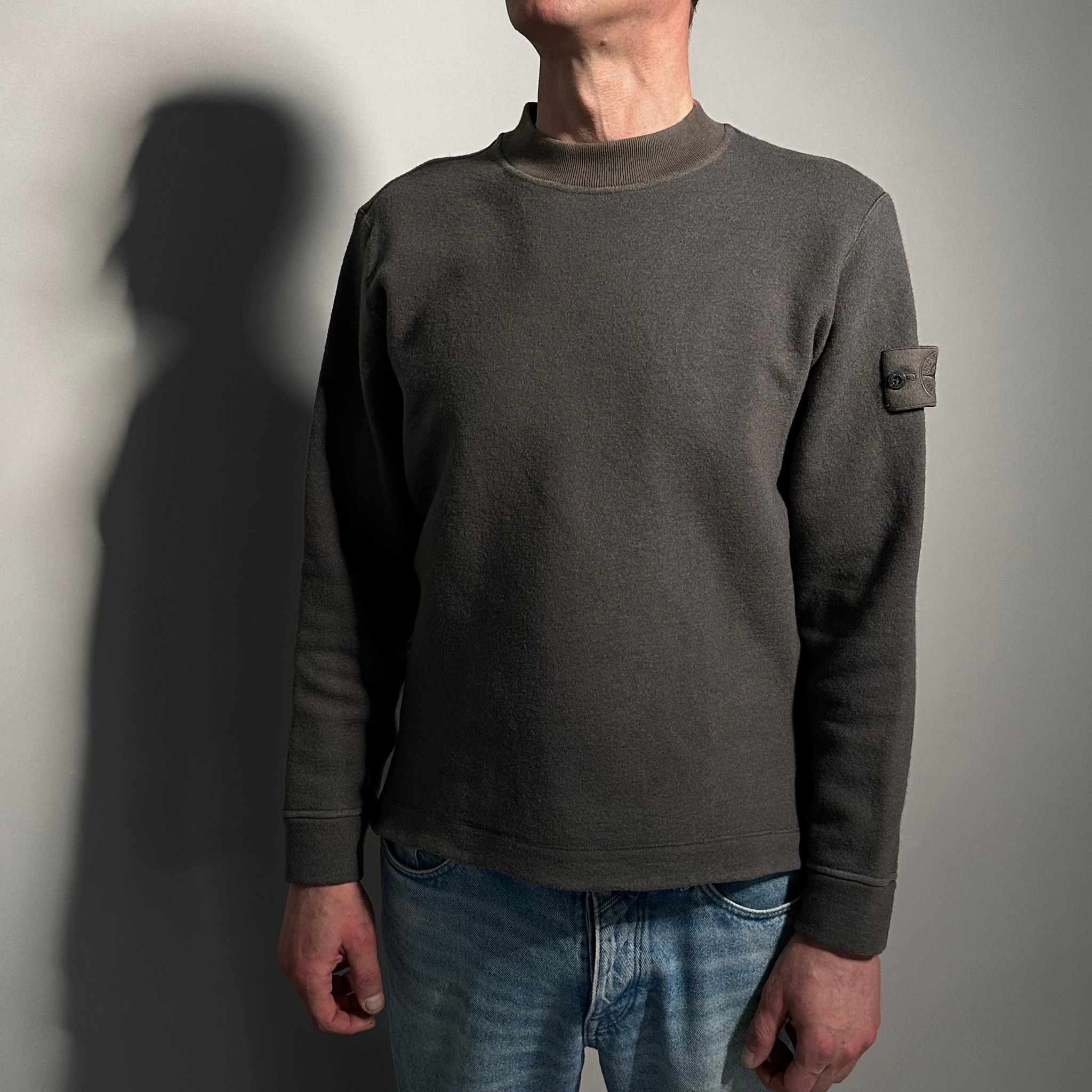 Stone Island GHOST PIECE Wool Sweatshirt, миниатюра 1