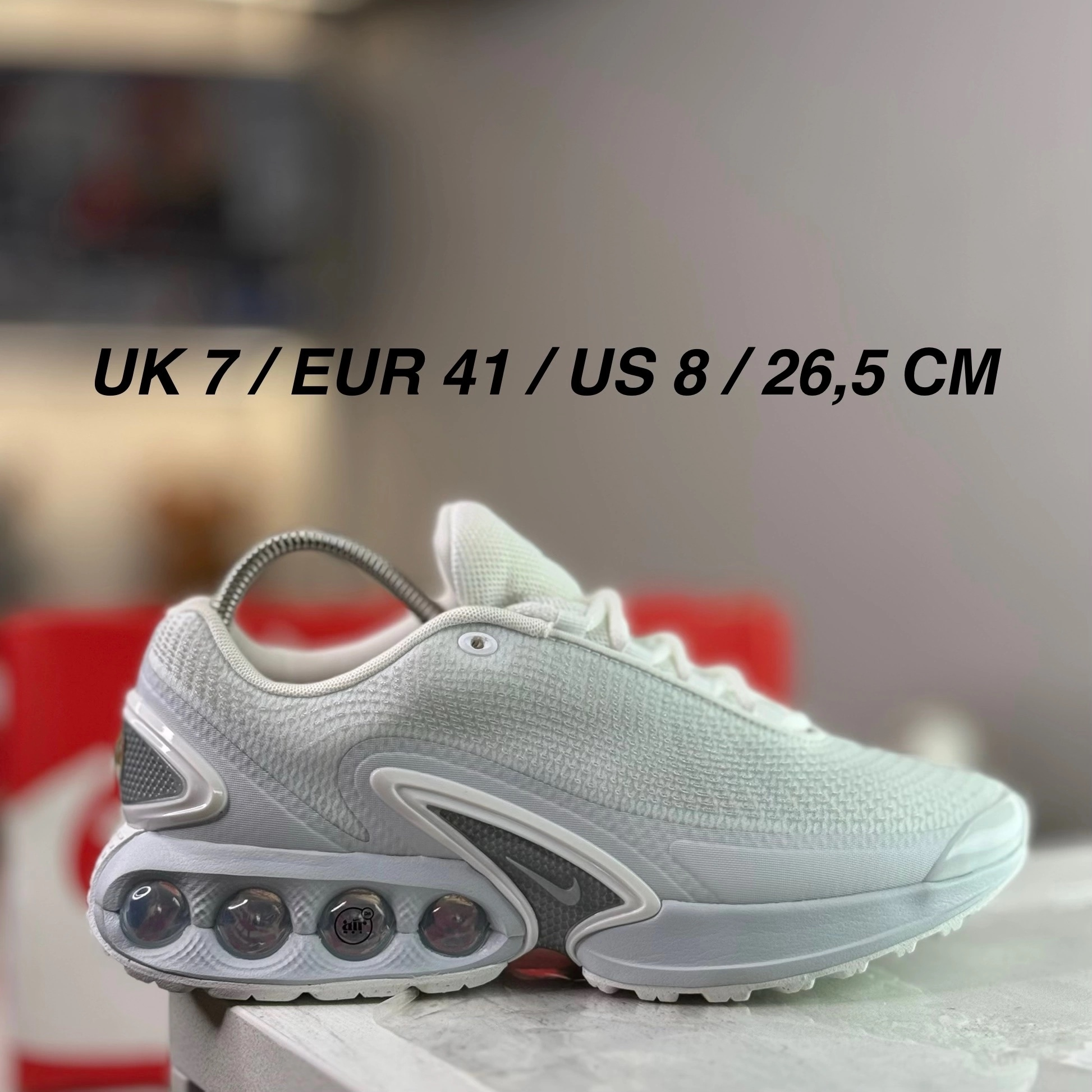 Nike Nike W Air Max Dn White/Silver, миниатюра 1