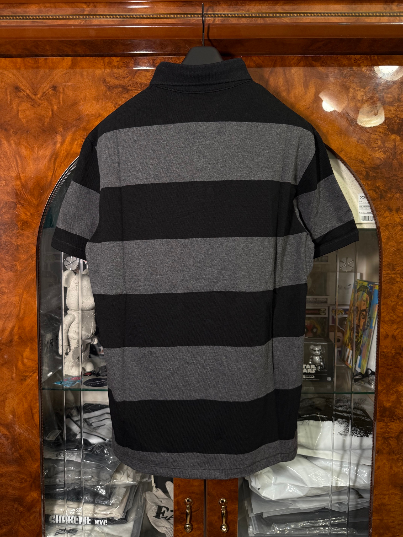 FAR FROM WHAT Far Wide Stripe Collar Shirts, миниатюра 2