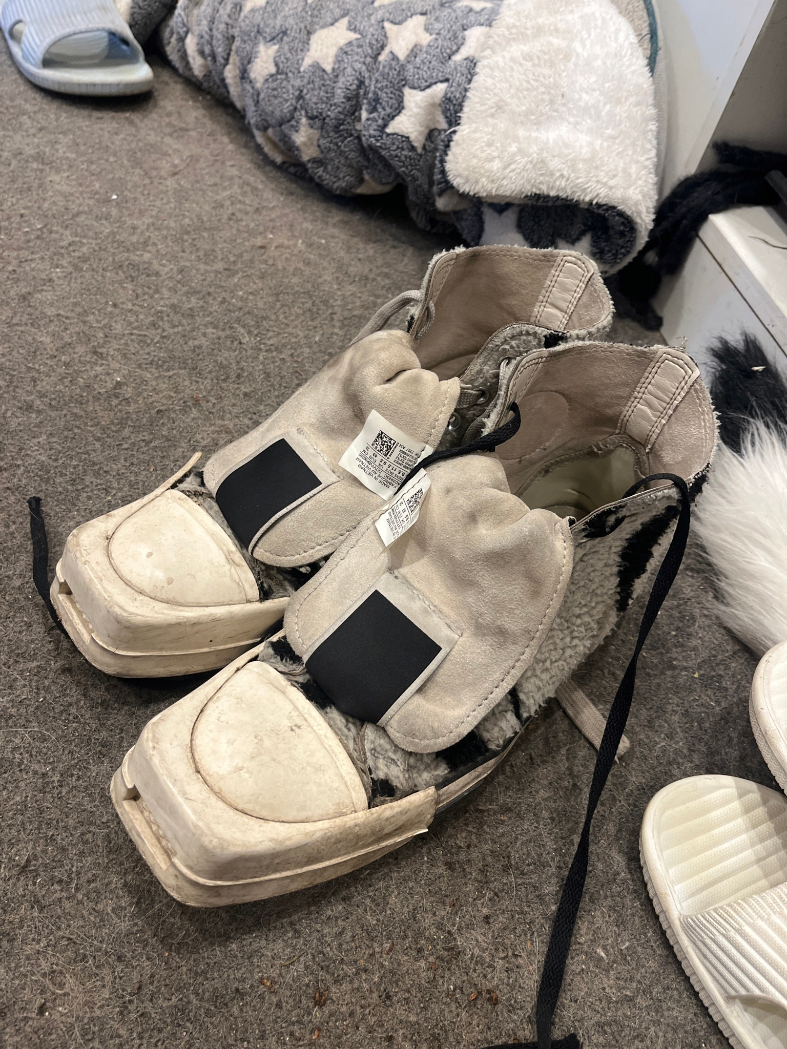 Converse x Rick Owens Turbodrk Zebra, миниатюра 1