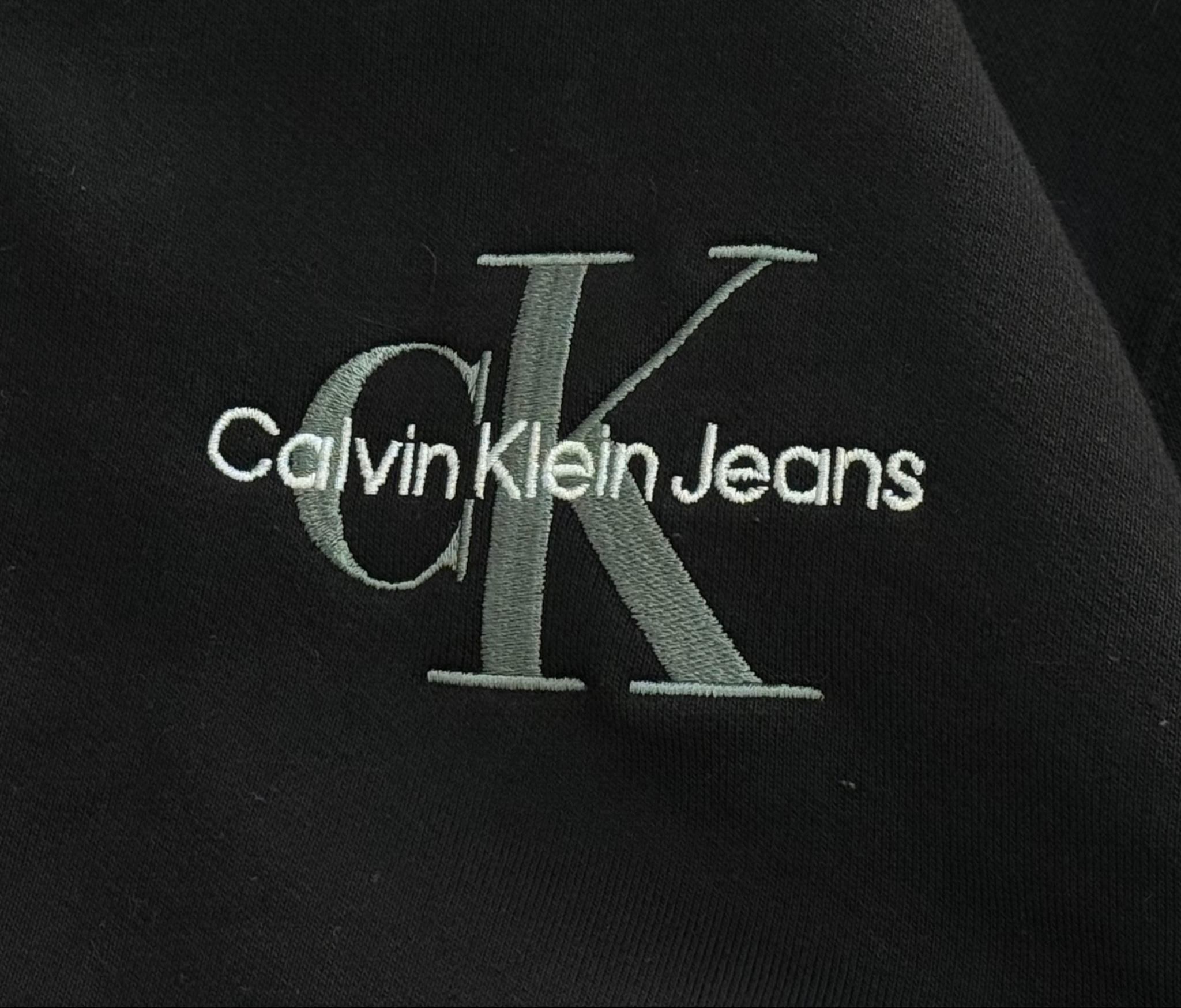 Calvin Klein Jeans Black Zip-Hoodie, миниатюра 6