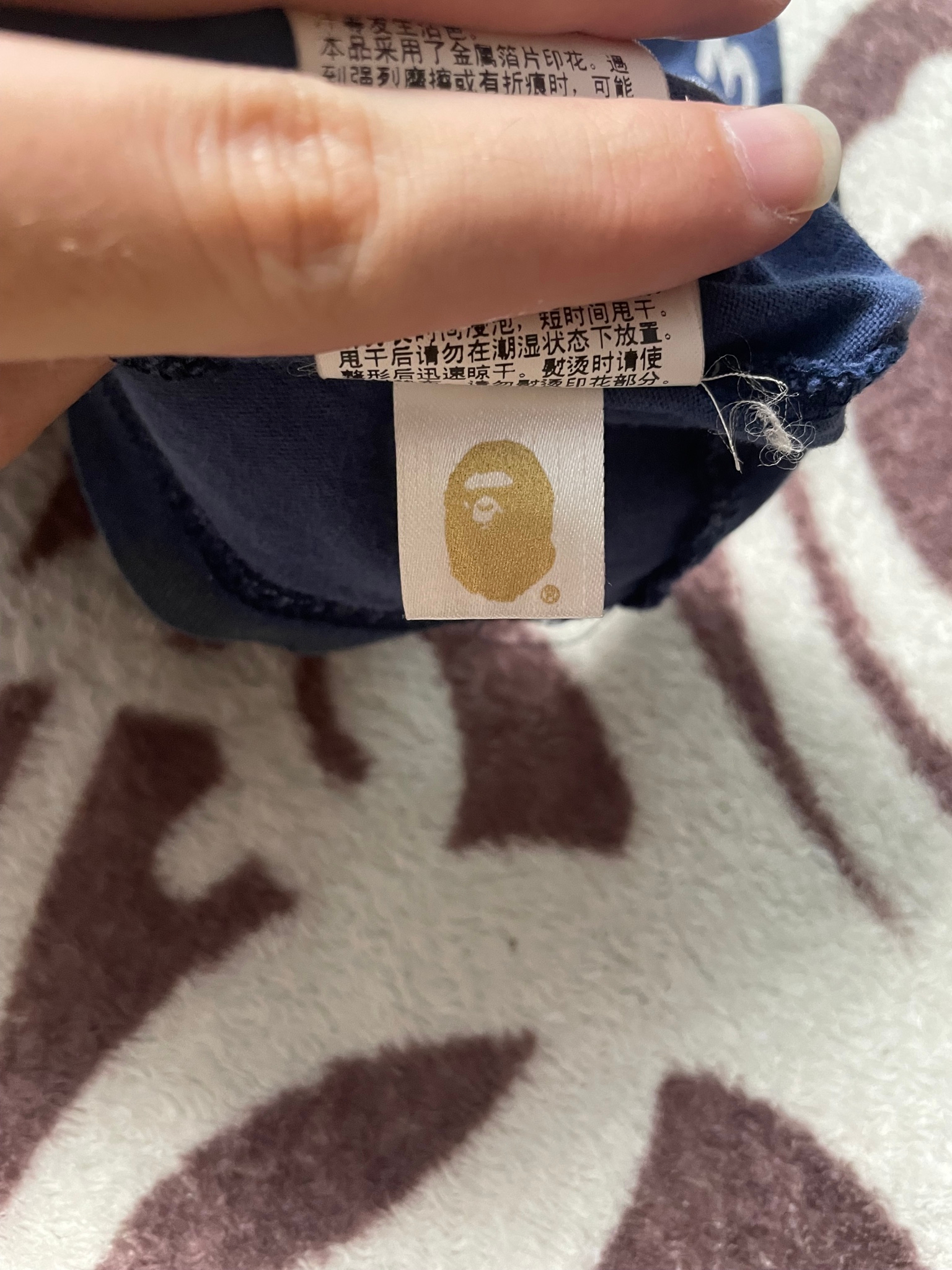 BAPE Лонгслив, миниатюра 5