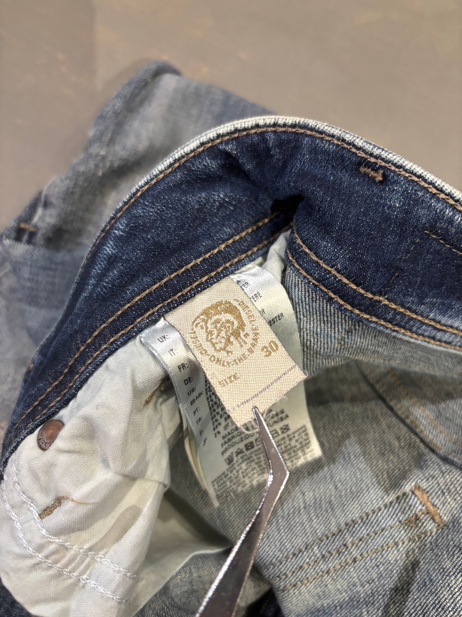 Джинсы Diesel Sleenker slim-skinny, миниатюра 4