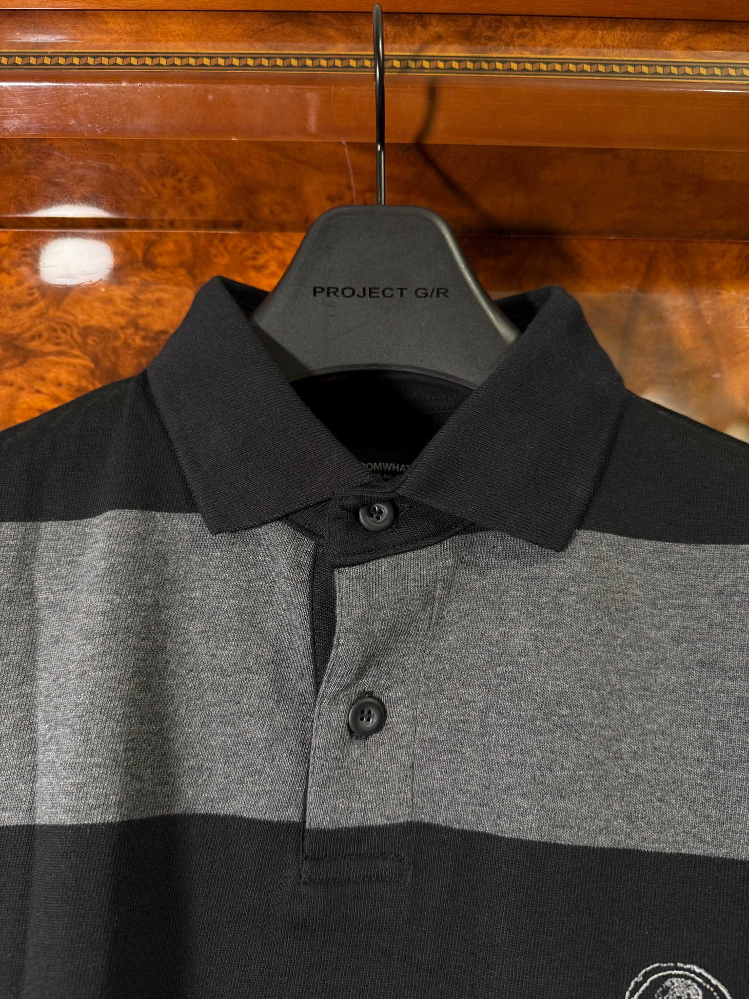 FAR FROM WHAT Far Wide Stripe Collar Shirts, миниатюра 3