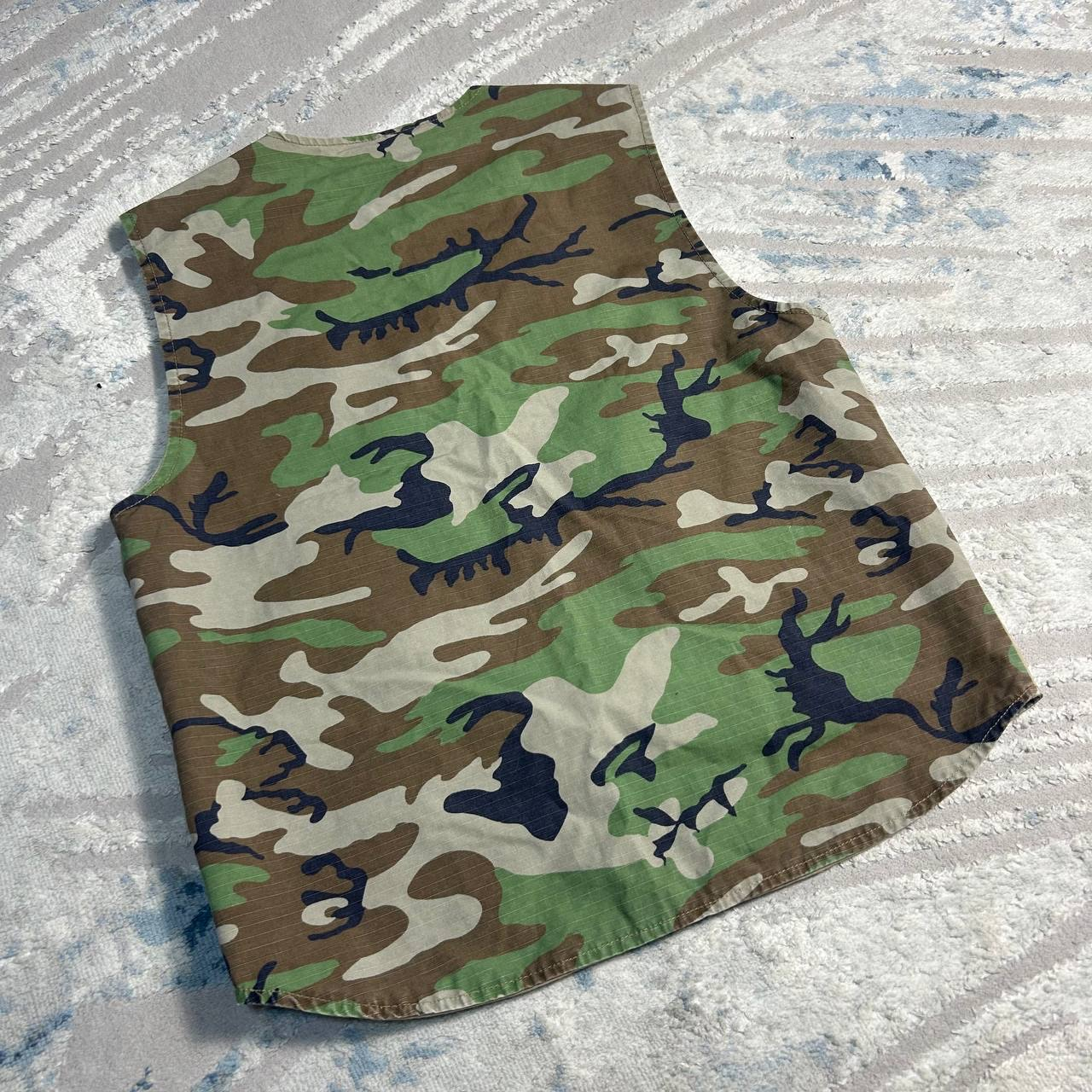 Denim & Supply Ralph Lauren Distressed Camo Patch Vest, миниатюра 2