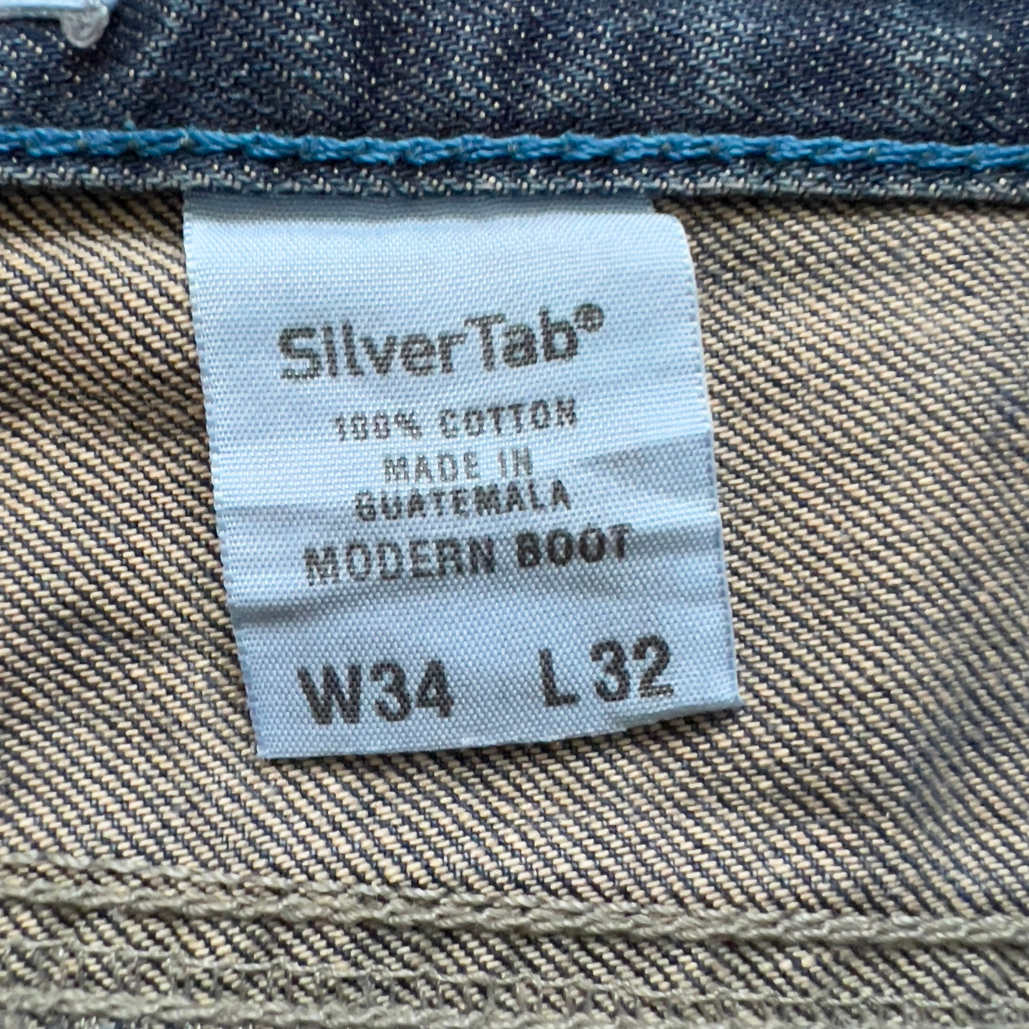 Levi's Silver Tab 00s Vintage Denim Shorts, миниатюра 5