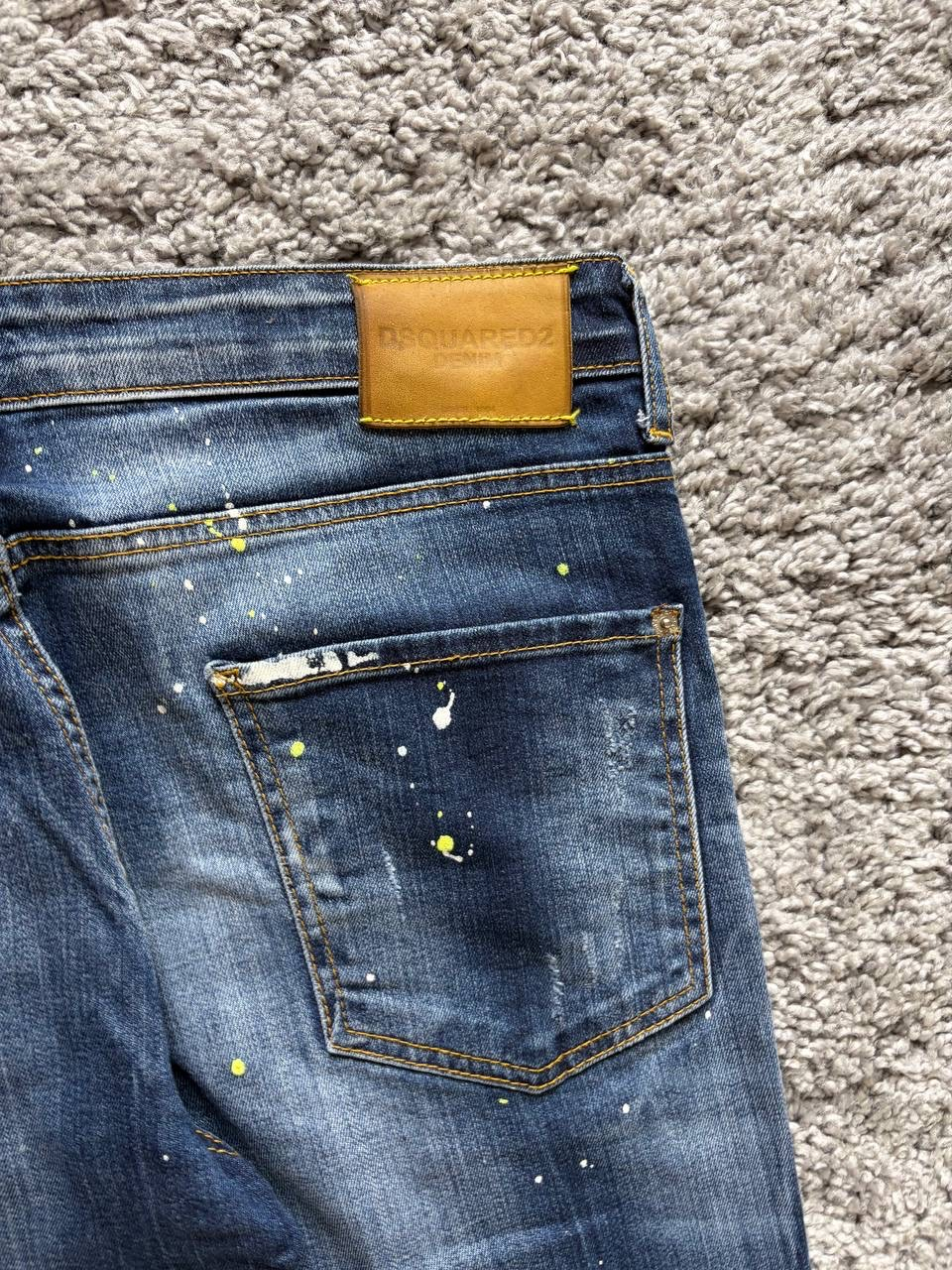 Dsquared2 Full Distressed Slim Jeans, миниатюра 8