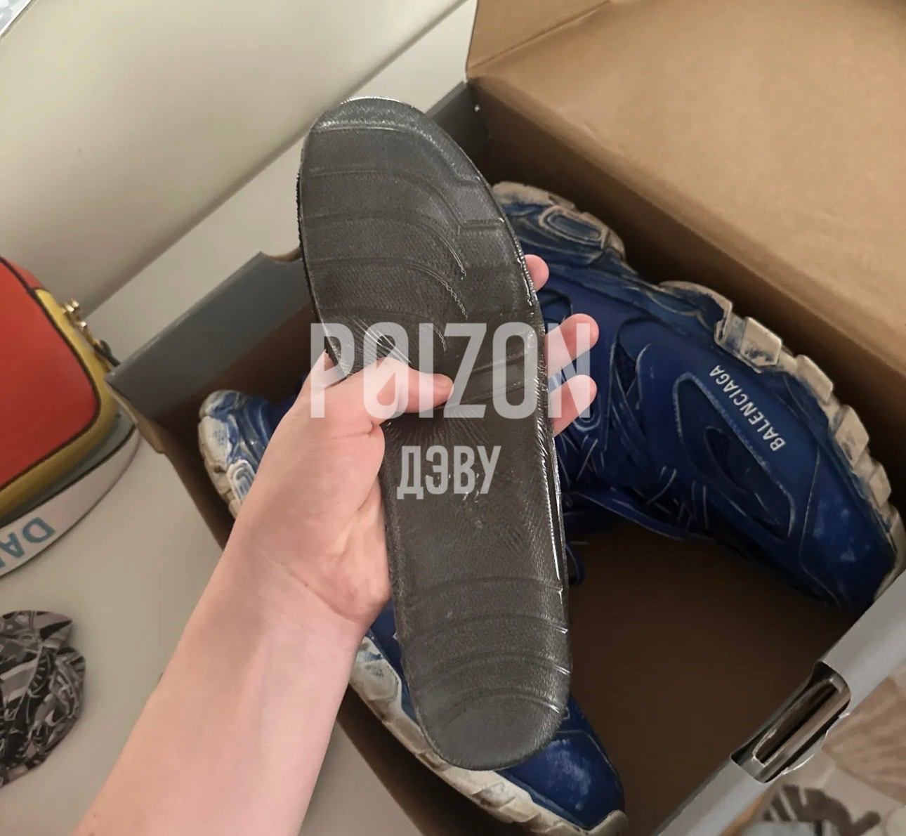 Balenciaga Track 1 Faded Blue, миниатюра 4