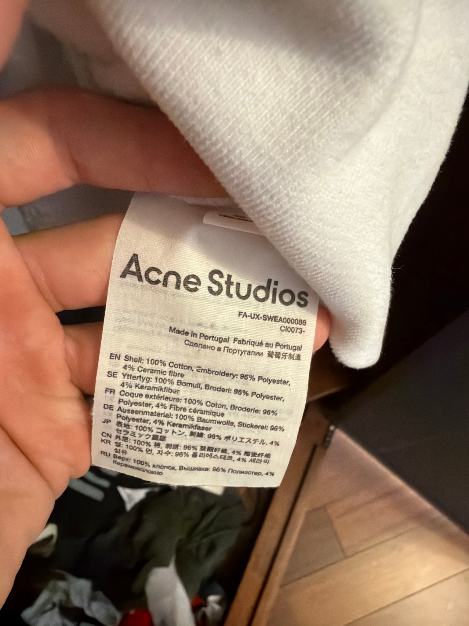 Acne Studios худи, миниатюра 5