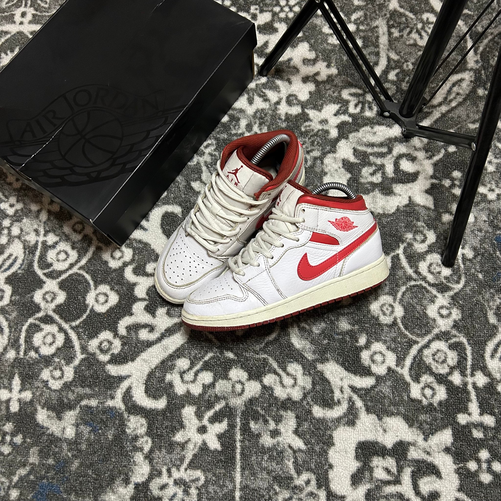 Nike x Air Jordan Air Jordan 1 Mid Dune Red, миниатюра 3