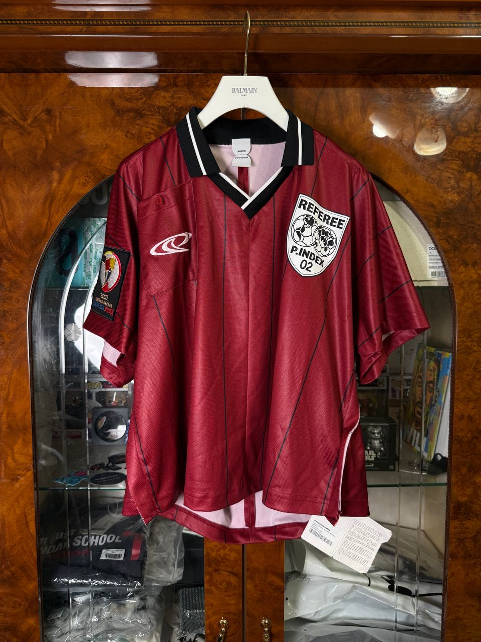 Protocol Index Fake Shoulder Referee Football Jersey, миниатюра 1