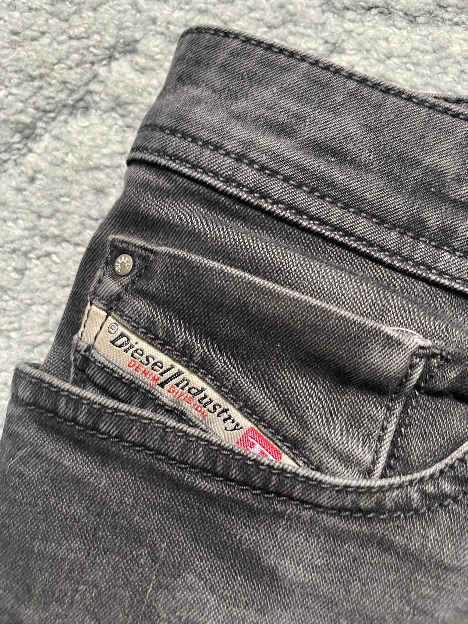Diesel Джинсы вощенные, миниатюра 2
