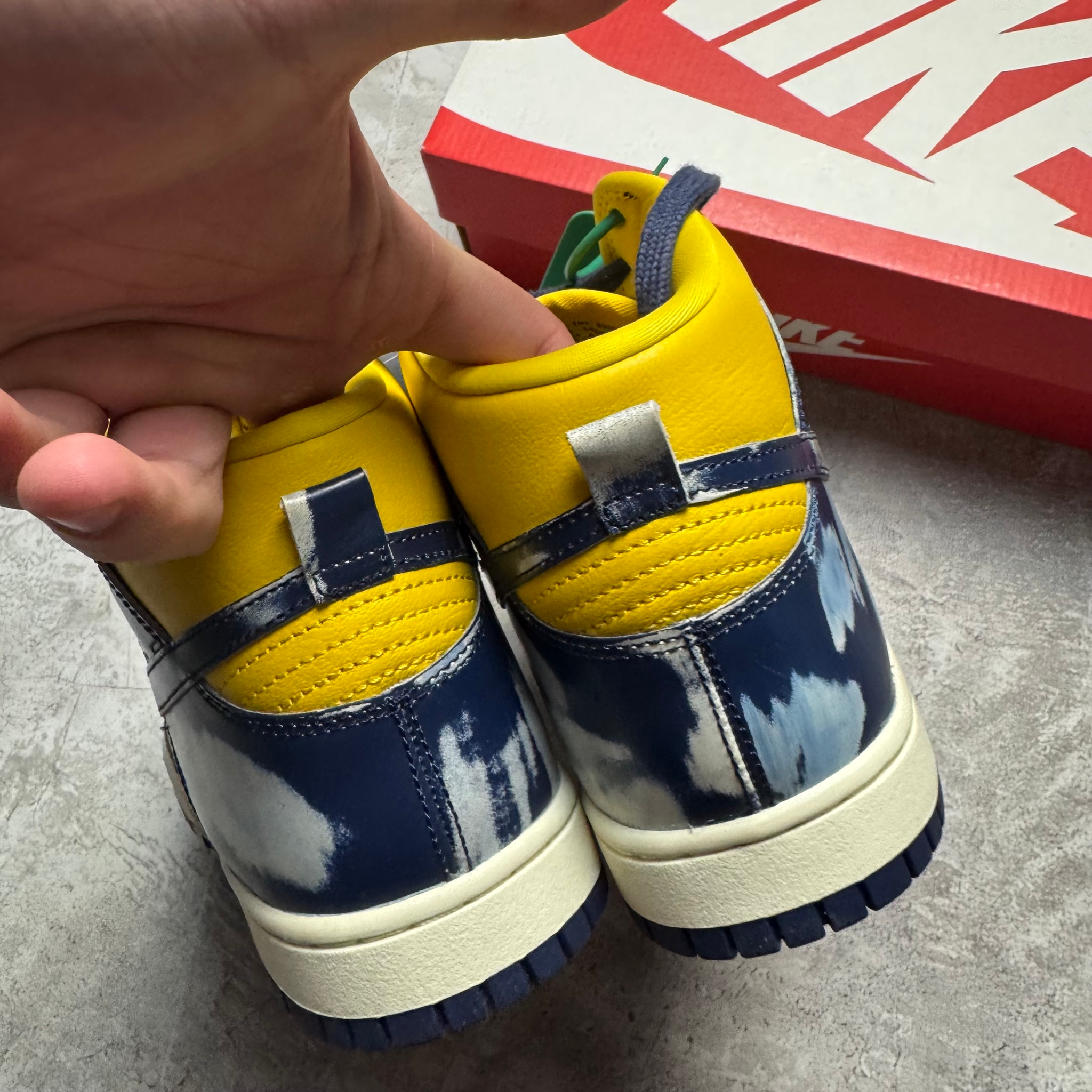 Nike Dunk High Michigan, миниатюра 3