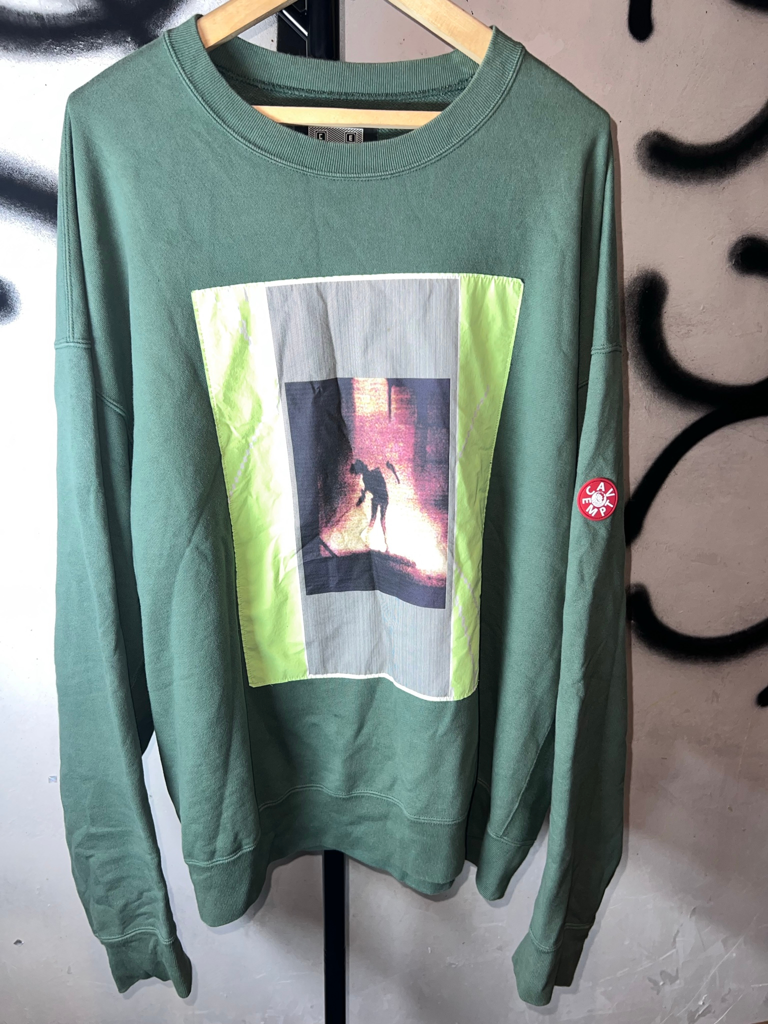 Cav Empt Washed VS 8b Crew Neck, миниатюра 1