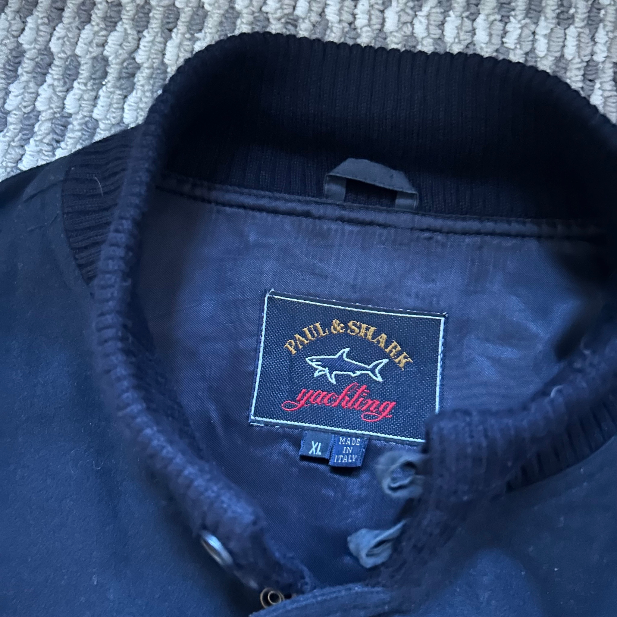 Paul & Shark Wool Bomber Made in Italy Vintage, миниатюра 3