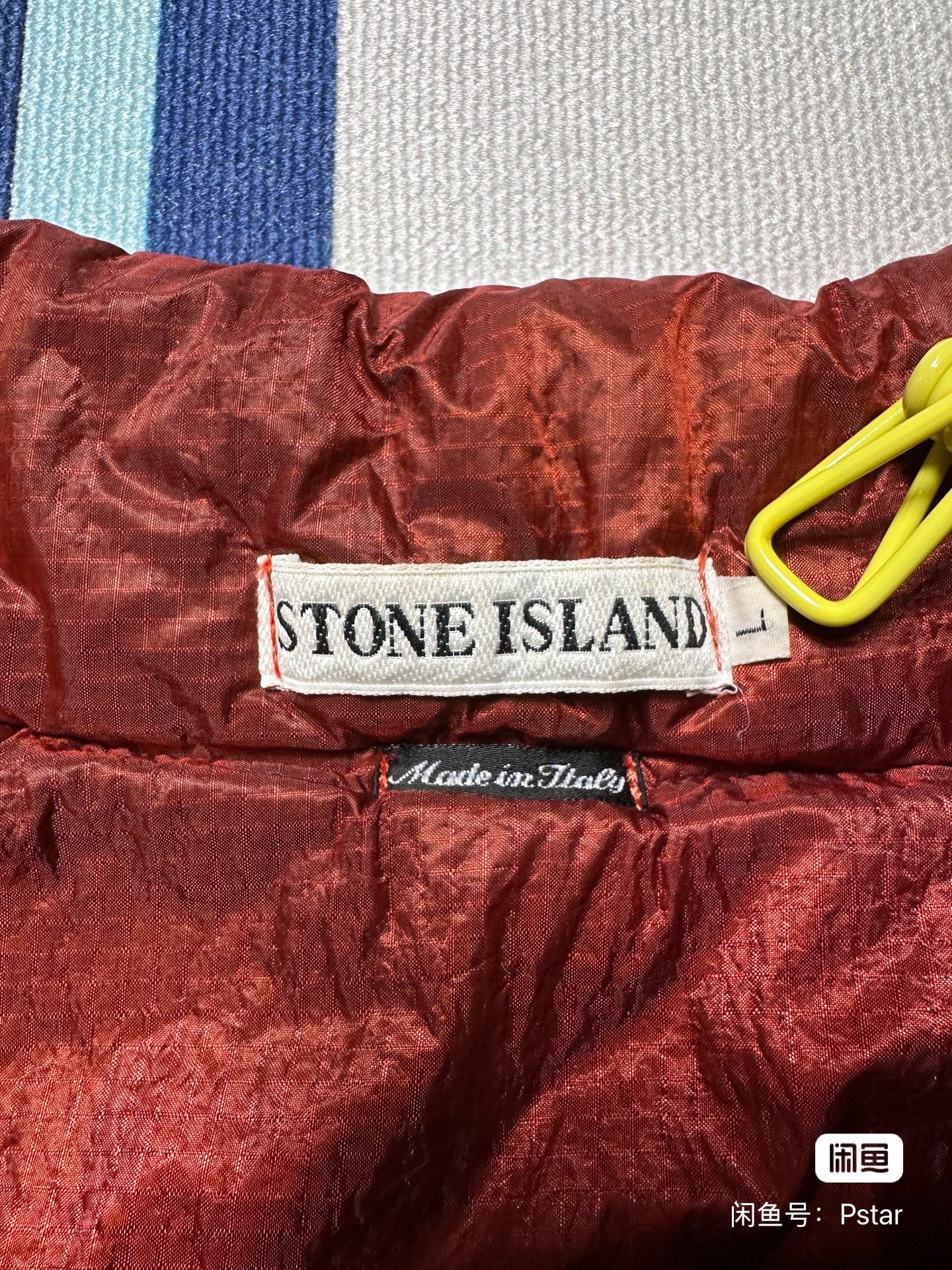 Stone Island 1195 vintage nylon ripstop puffer, миниатюра 3