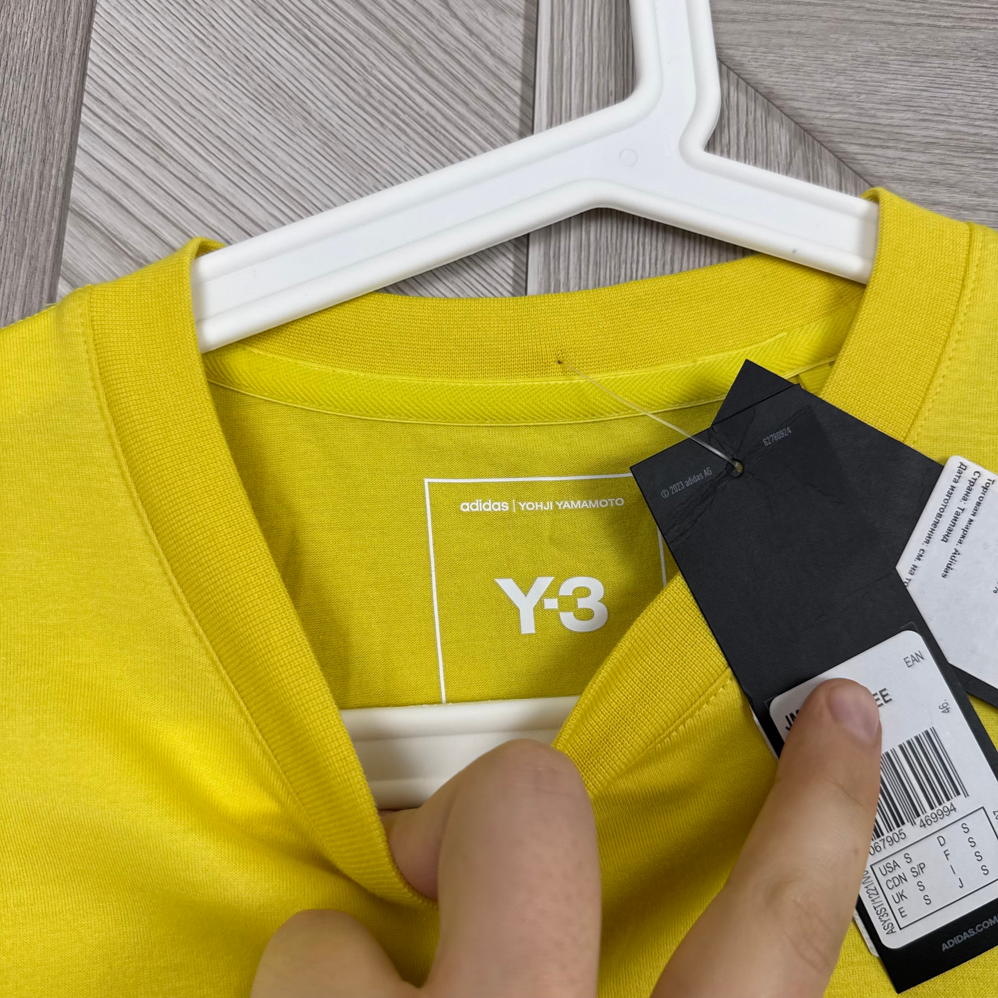Y-3 Yohji Yamamoto Logo Tee, миниатюра 4