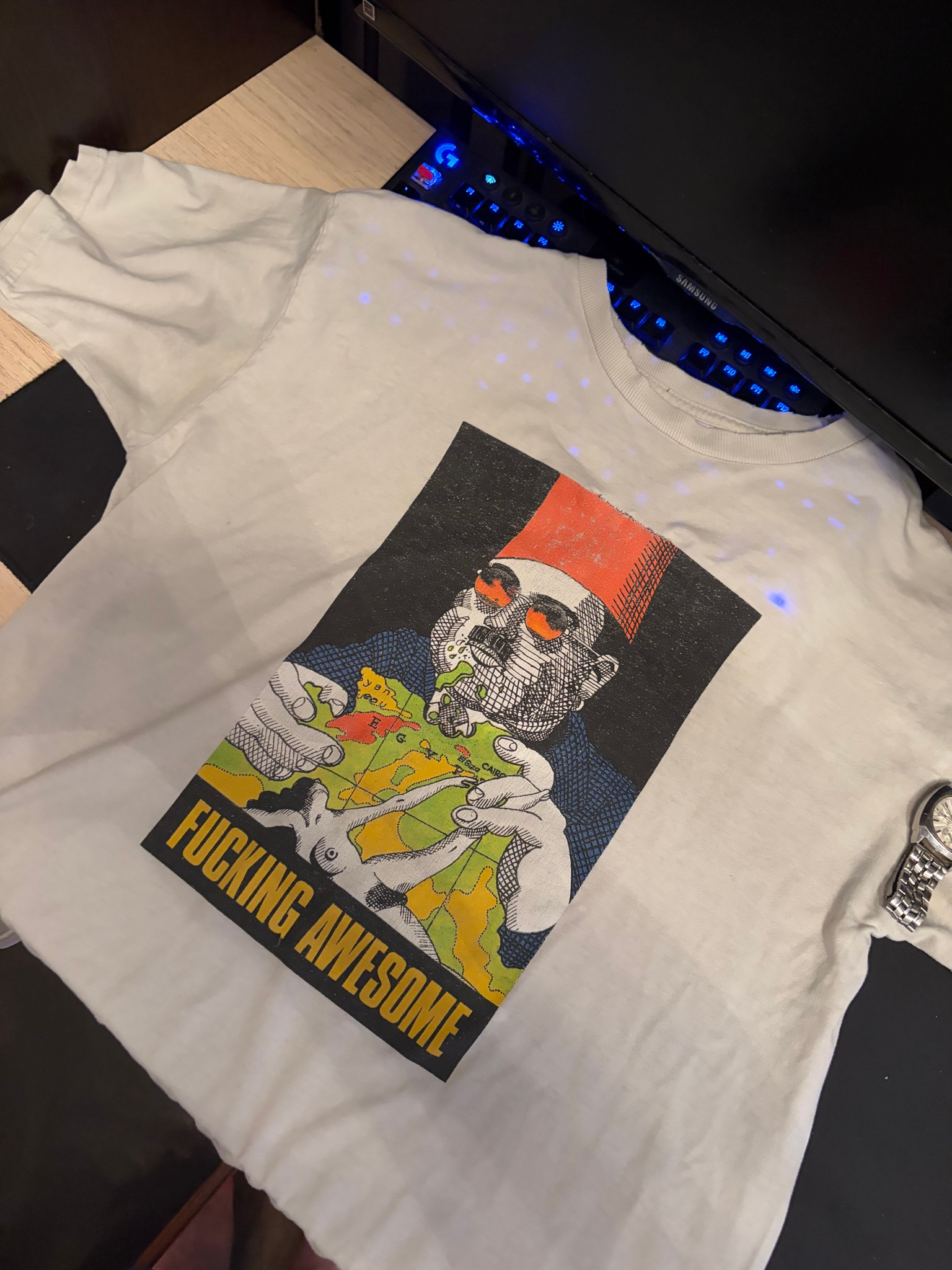 Fucking Awesome Футболка, миниатюра 1
