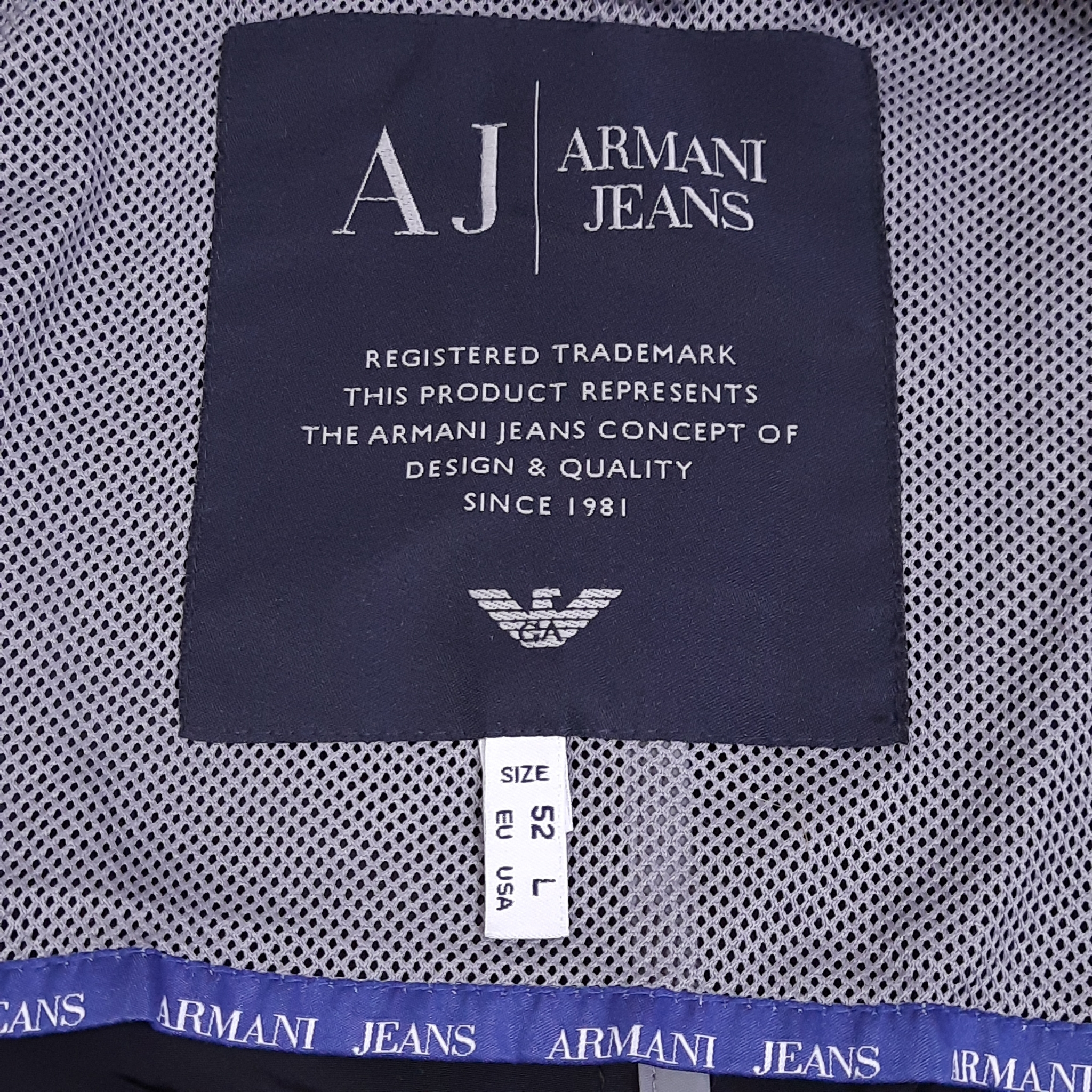 Armani Jeans Nylon Blazer Jacket, миниатюра 3