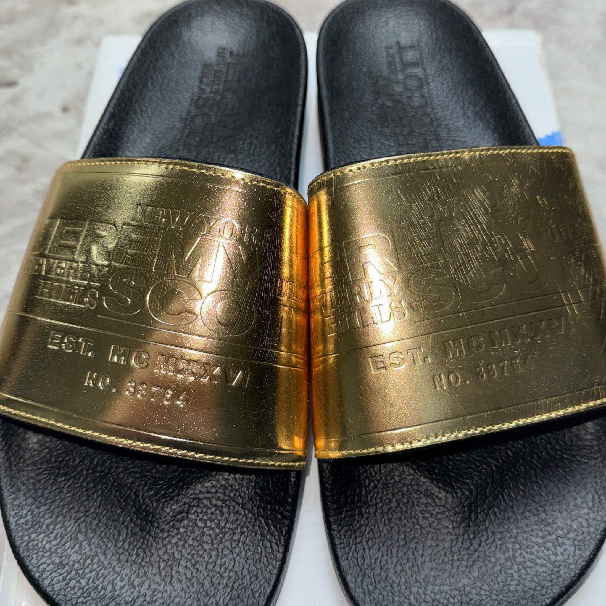 Adidas x Jeremy Scott Gold Plaque, миниатюра 2