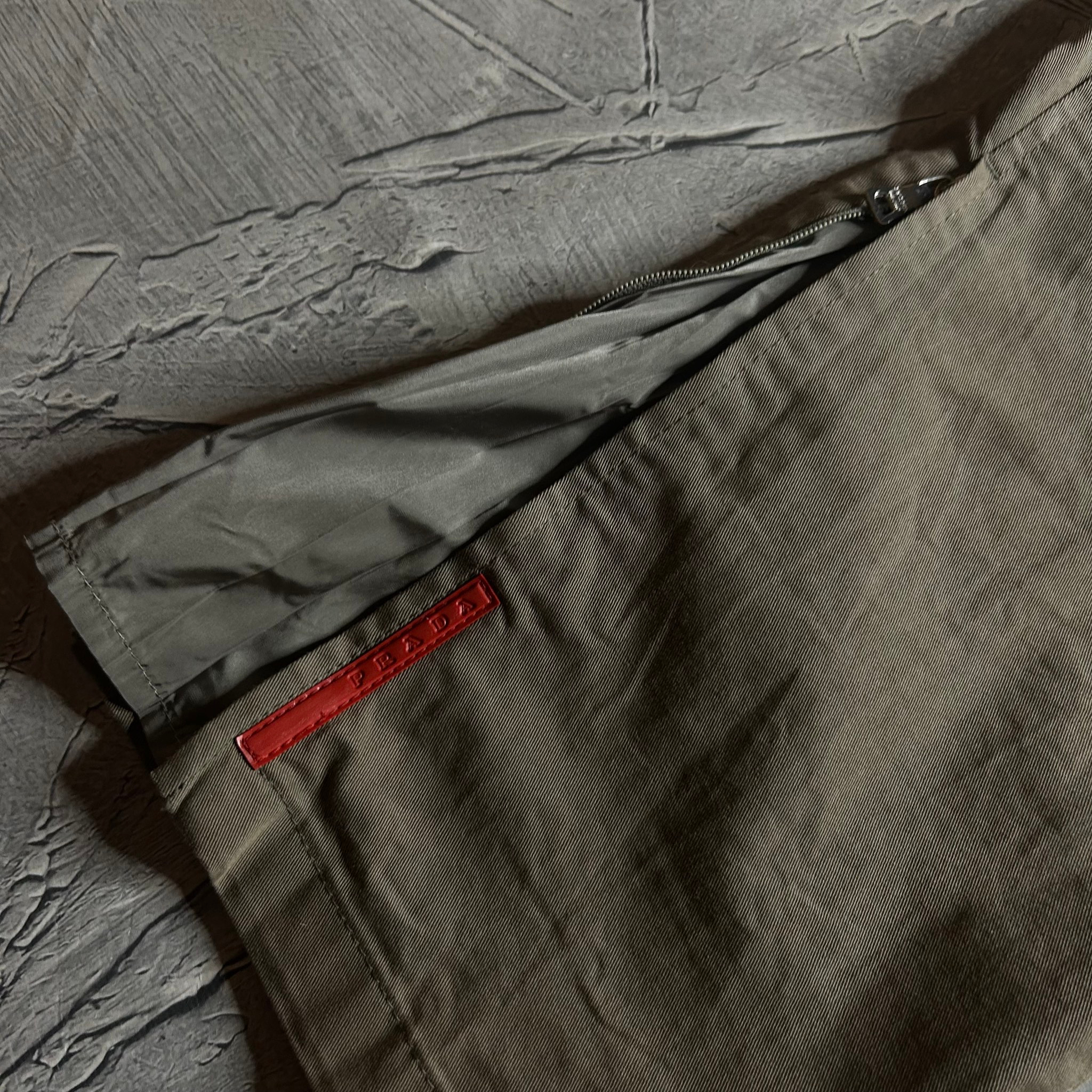 Prada Flared Pants Red Tab, миниатюра 2