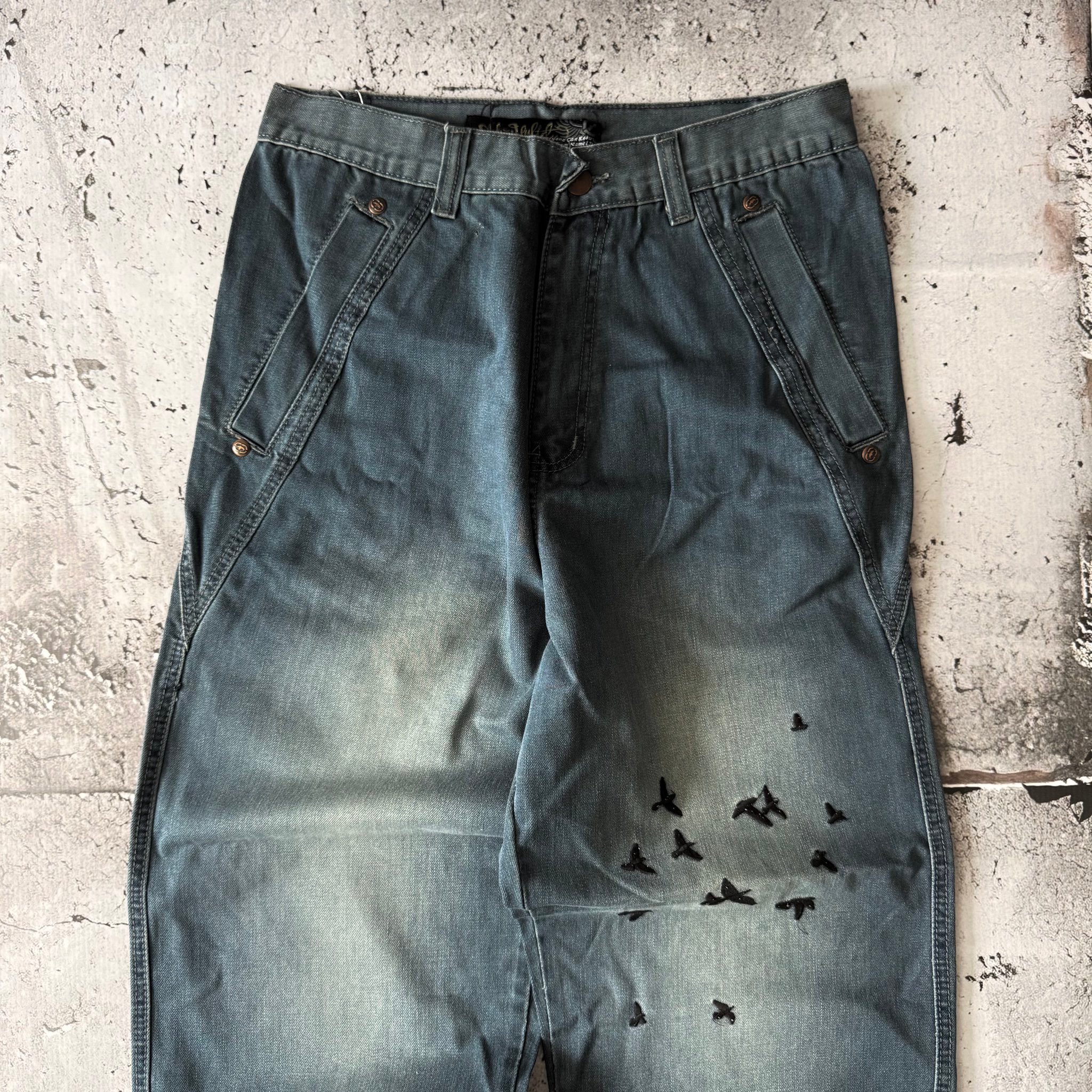 Ecko Unltd 2000s Vintage Baggy Jeans, миниатюра 4