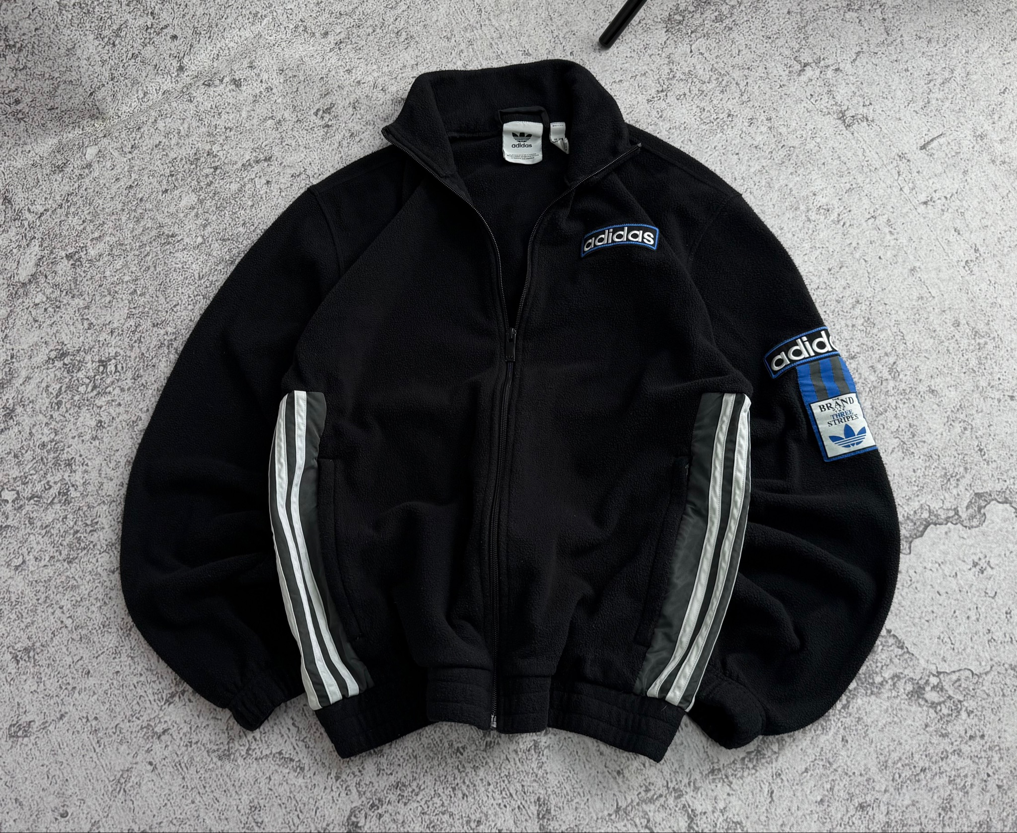 Adidas Originals Adibreak Fleece Track Zip, миниатюра 1