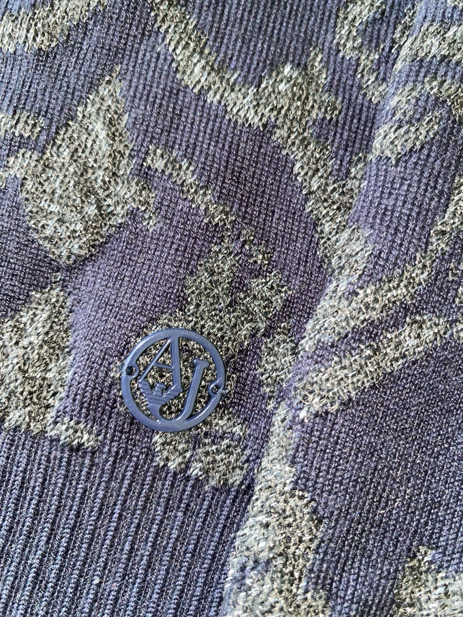 Armani Jeans 00s Damask sweater, миниатюра 4