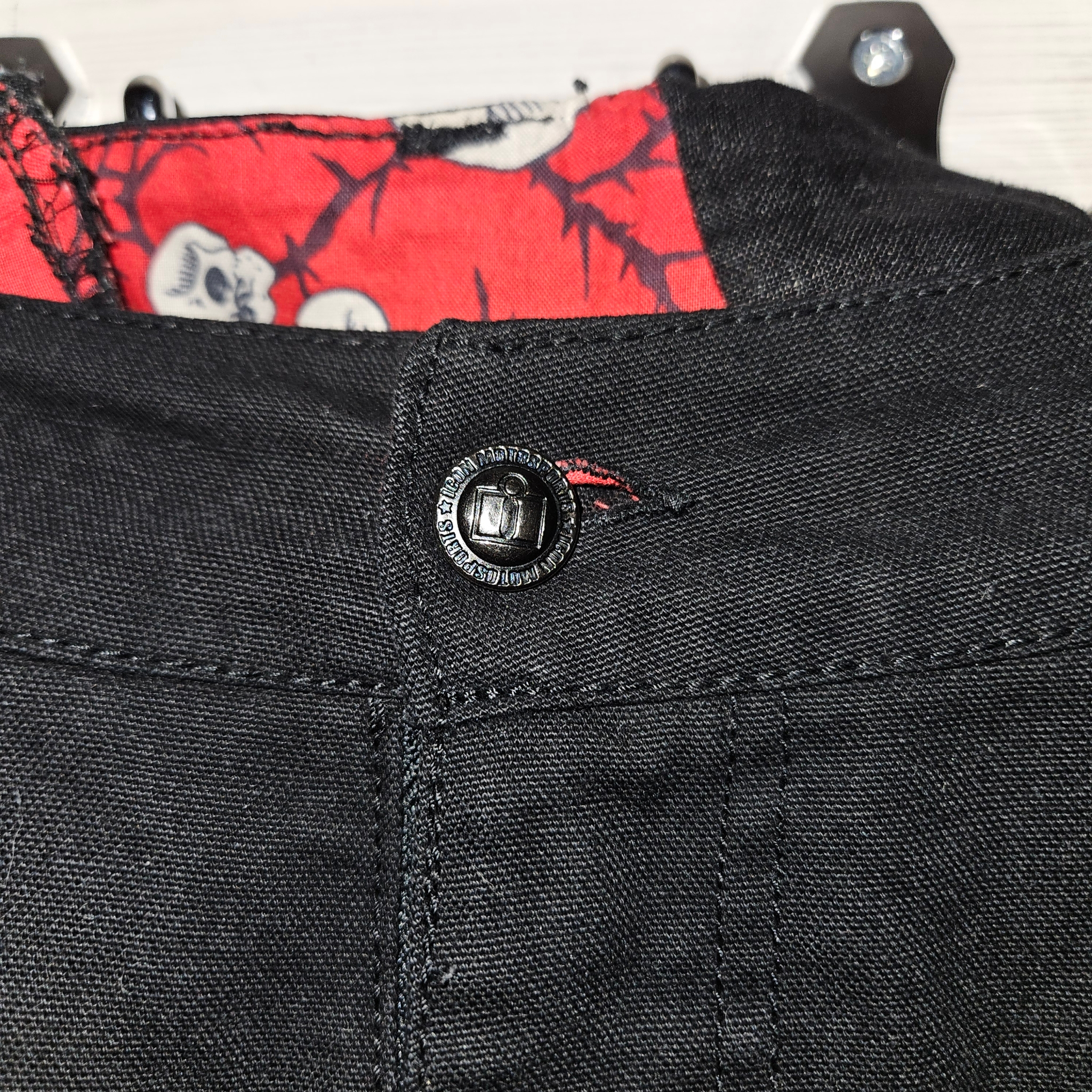 Icon Skull Motosport Biker Jeans, миниатюра 3