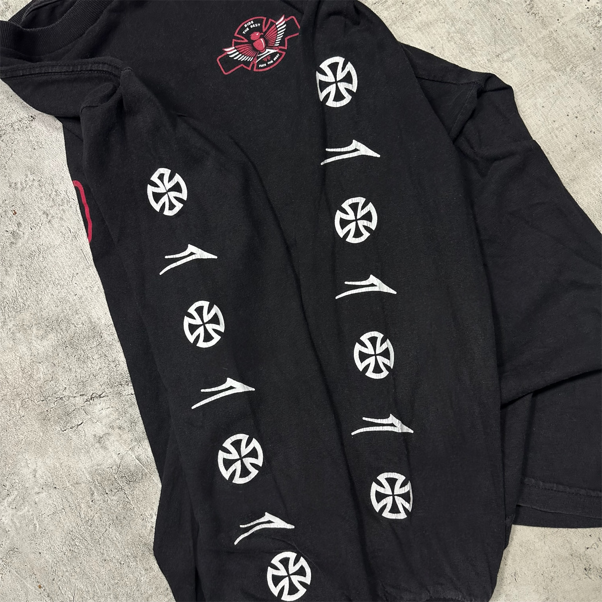 Independent x Lakai 2019 black skate longsleeve, миниатюра 6