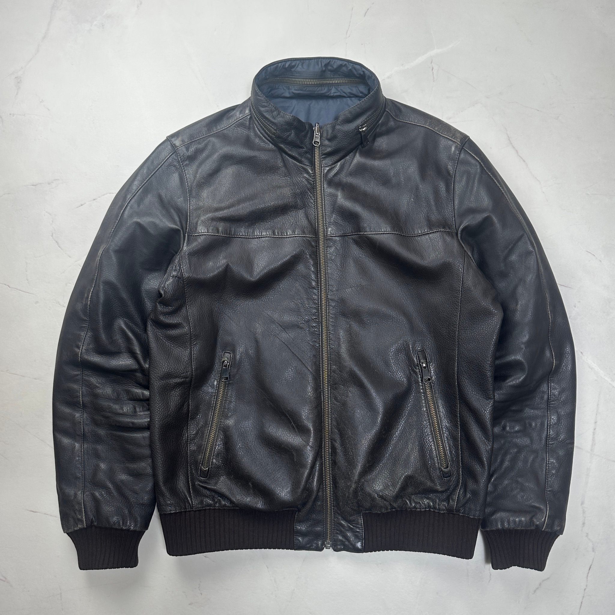 Moreschi Reversible leather jacket, миниатюра 1