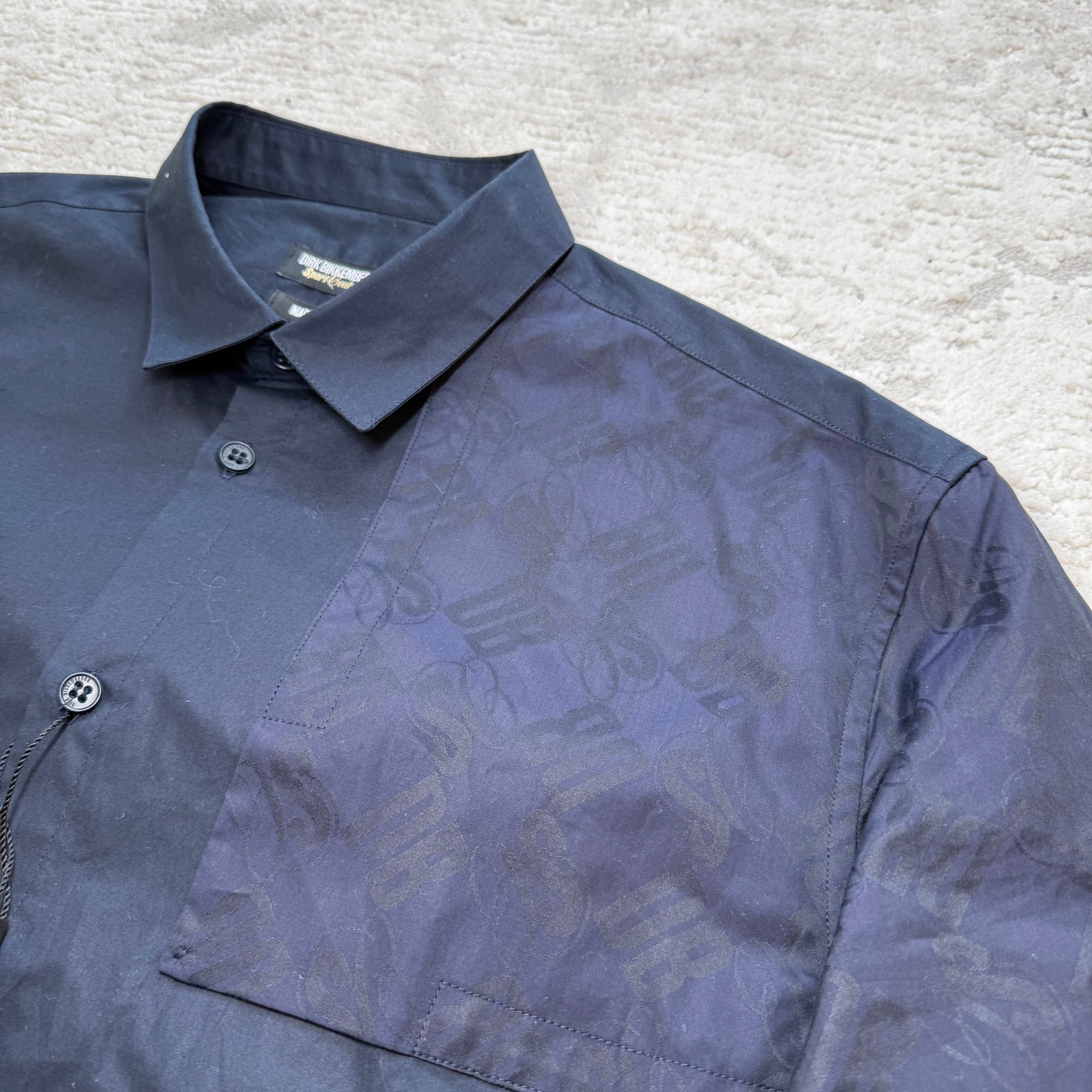 Dirk Bikkembergs Monogram Shirt, миниатюра 4