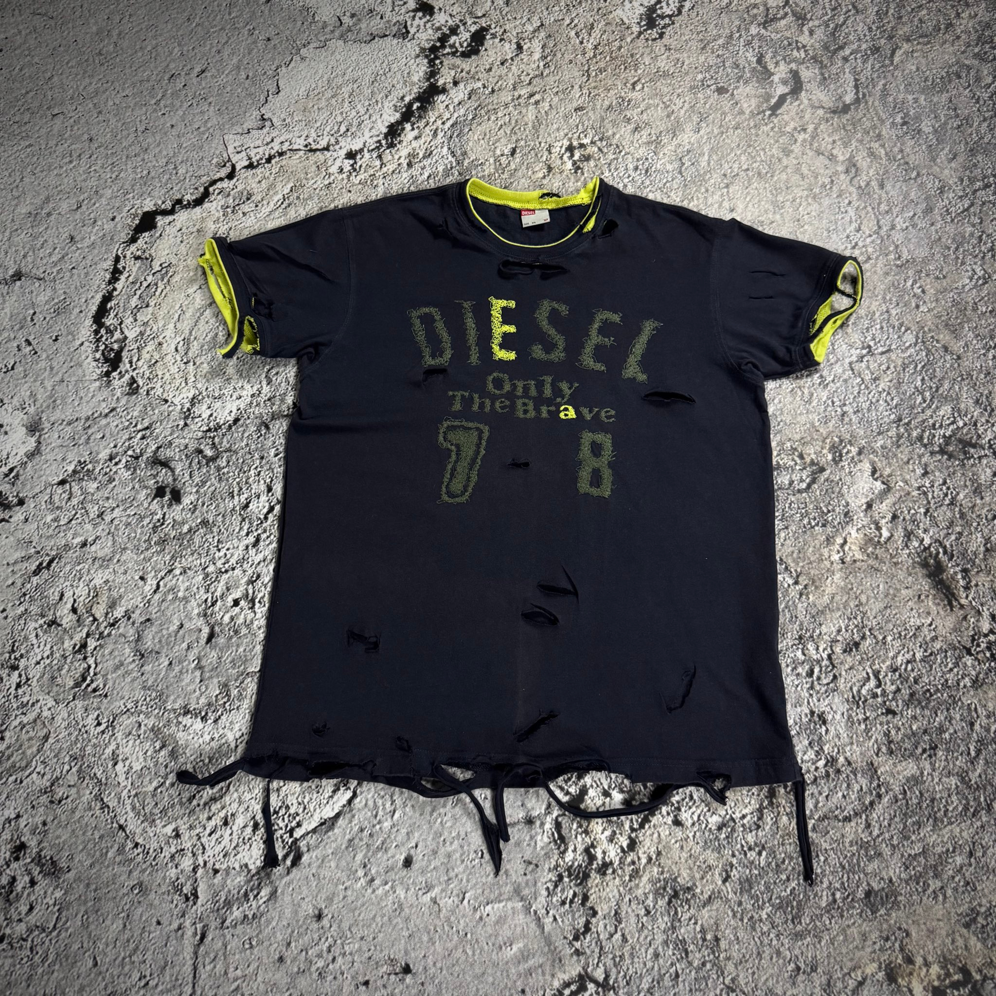 Diesel Vintage Distressed T-Shirt, миниатюра 1