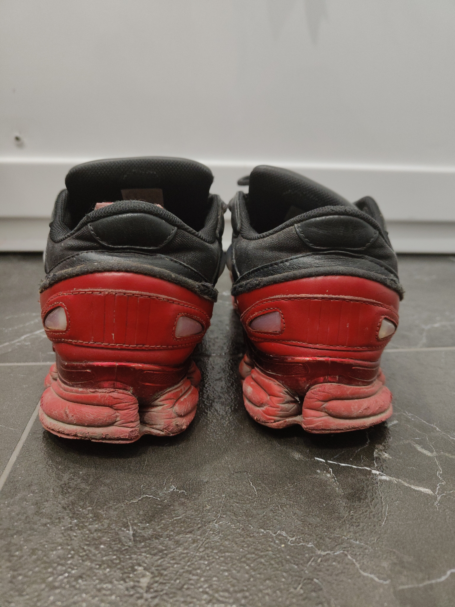 Adidas x raf Simons Ozweego 3 scarlet, миниатюра 2