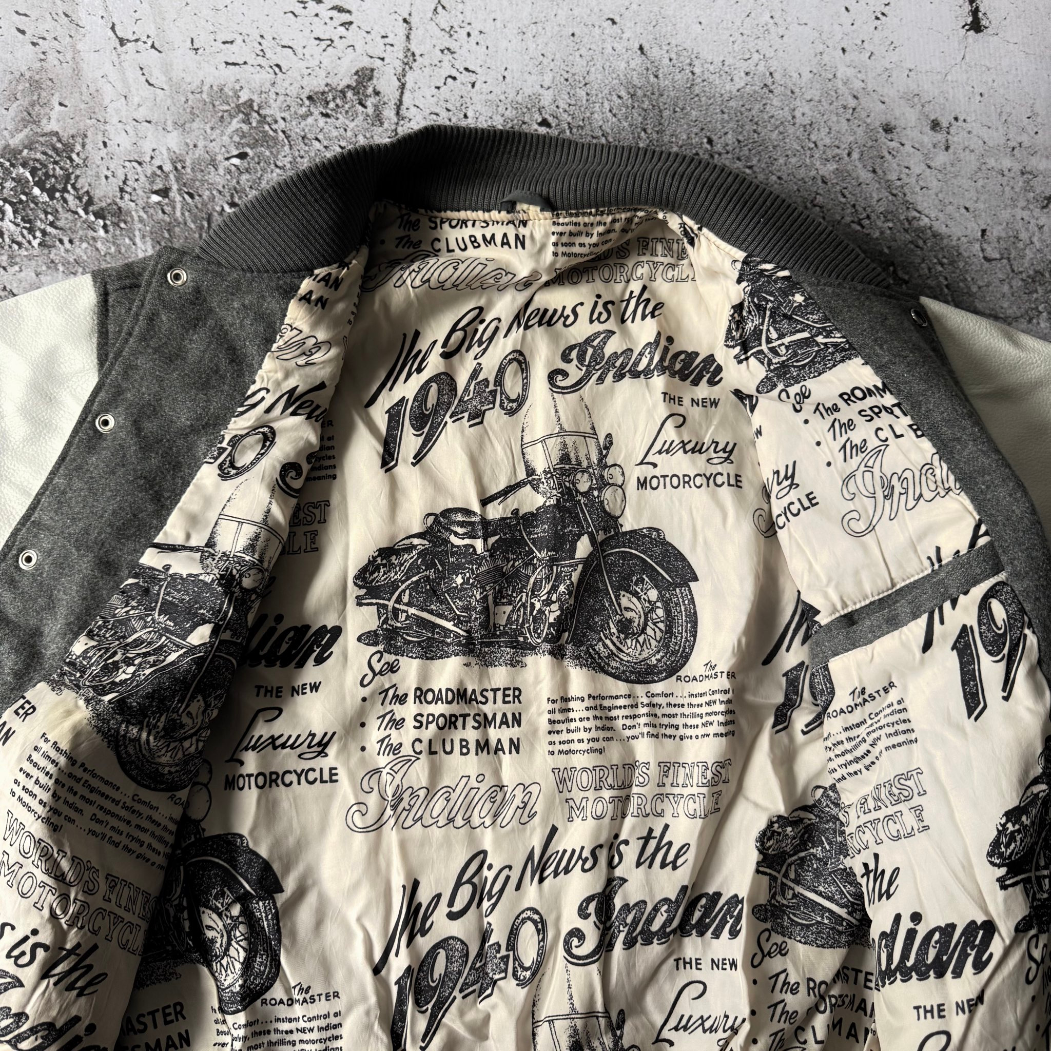Buster 1990s Vintage Varsity Bomber Jacket, миниатюра 6