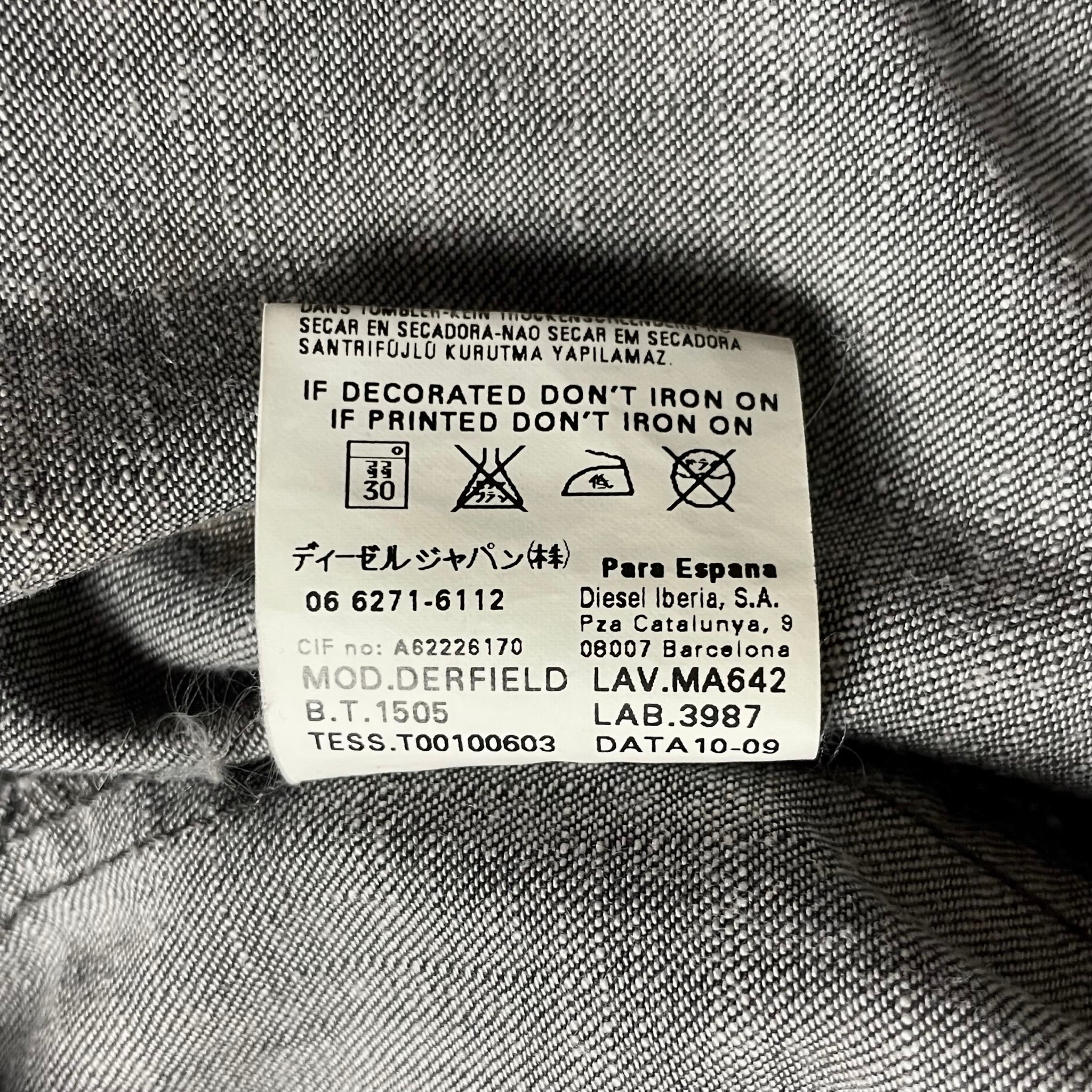 Diesel Lightweight Jacket, миниатюра 7