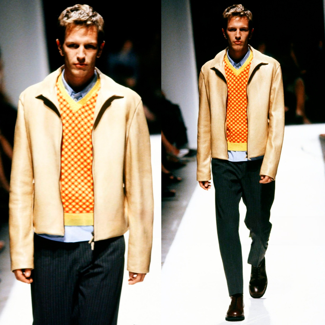 Burberry Prorsum SS00 Leather Jacket, миниатюра 8