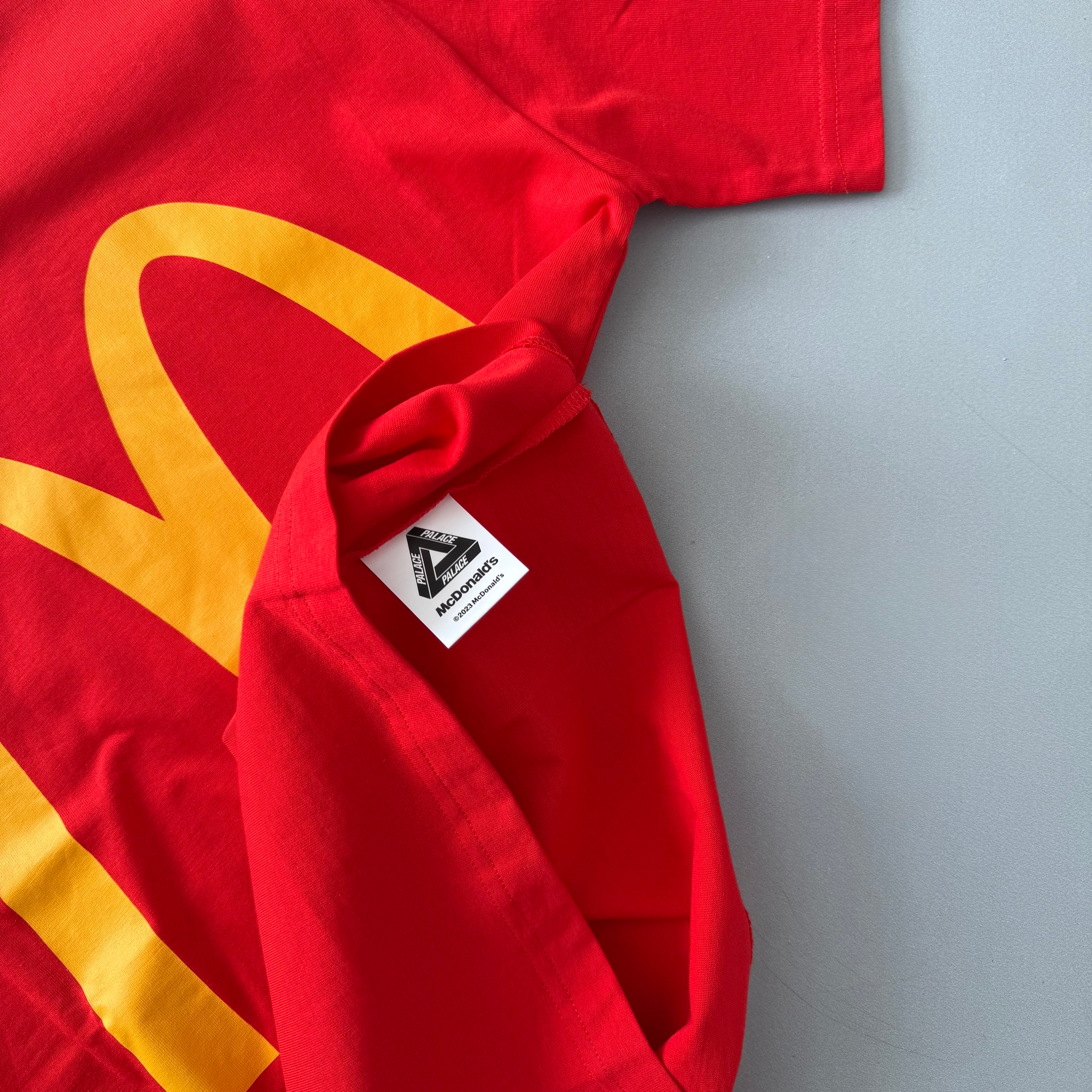 Palace x McDonalds Logo Tee, миниатюра 4