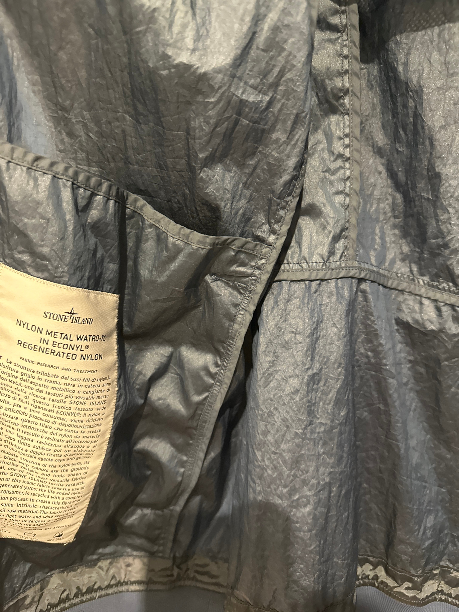 Stone Island Nylon Mеta Jacket, миниатюра 7