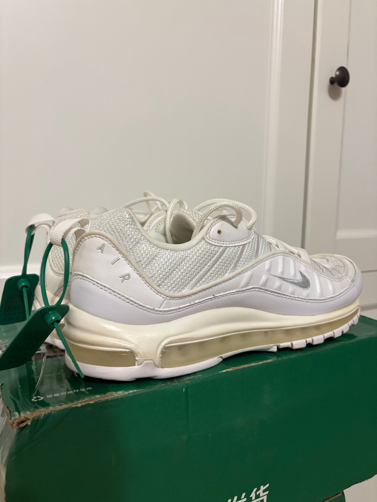 Nike Air Max 98 White, миниатюра 9