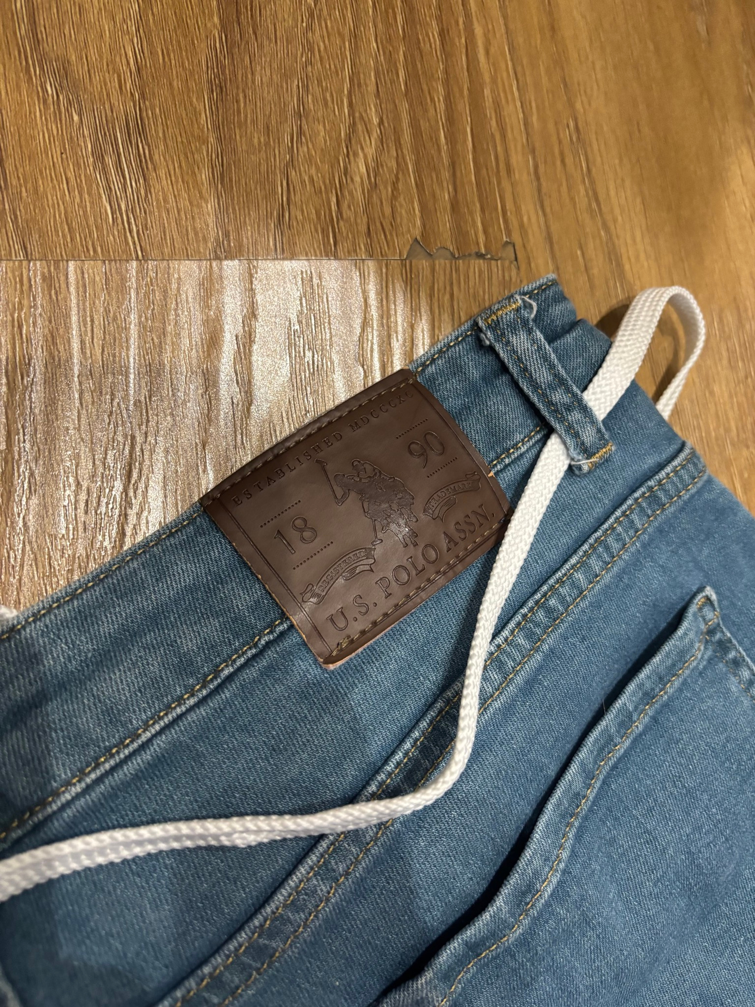 U.S. Polo Assn. Vintage slim fit jeans, миниатюра 5