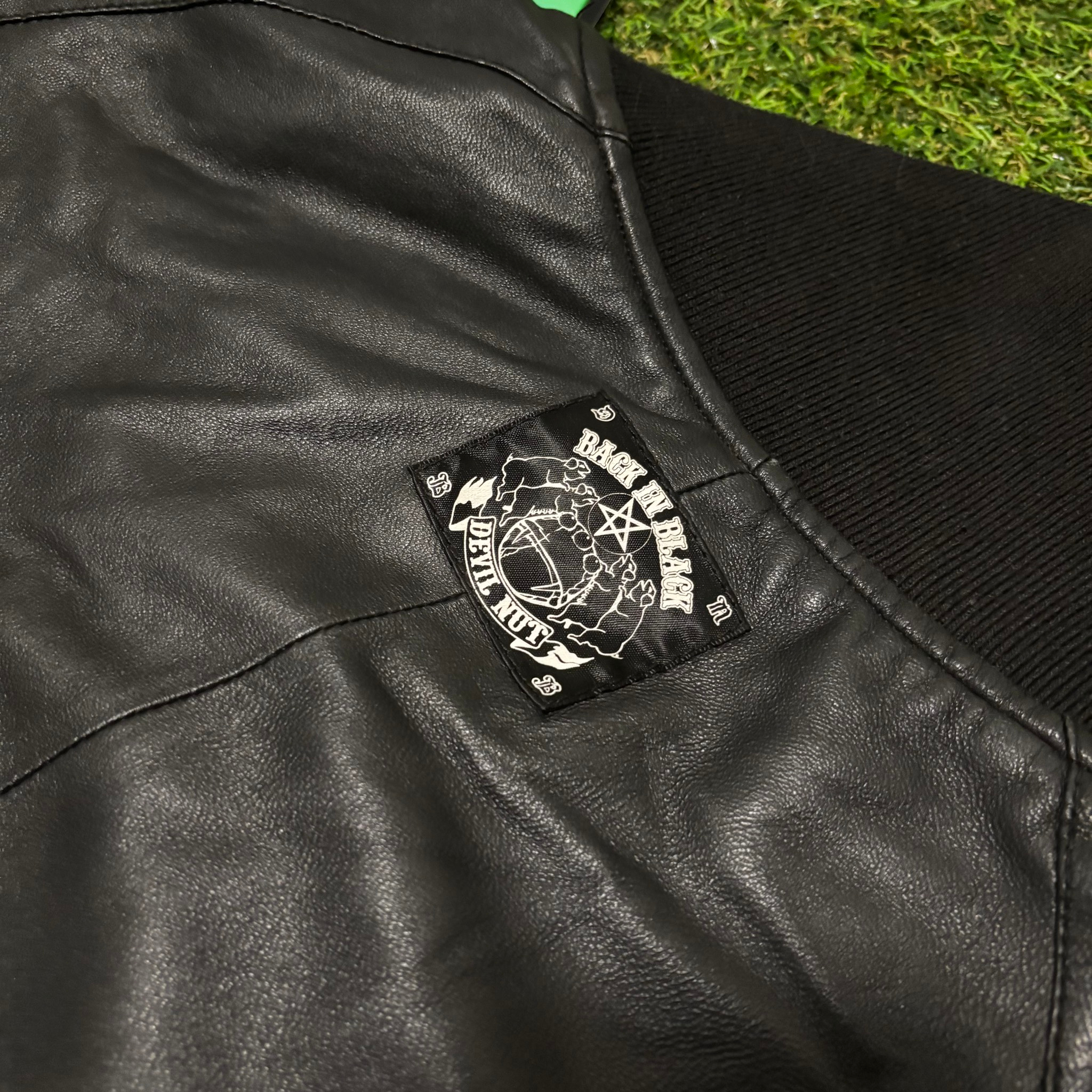 Devil Nut Vintage Leather Jacket, миниатюра 8