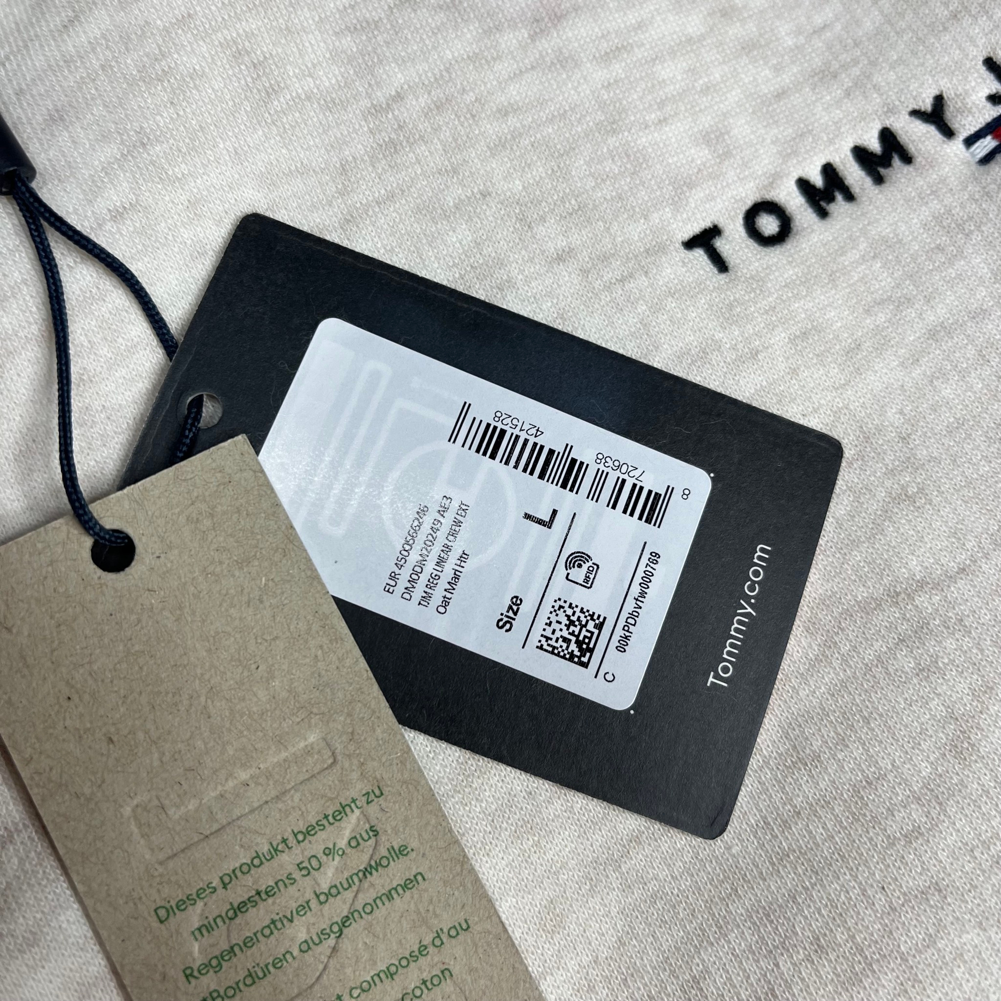 Tommy Jeans Regular Linear Crew, миниатюра 5