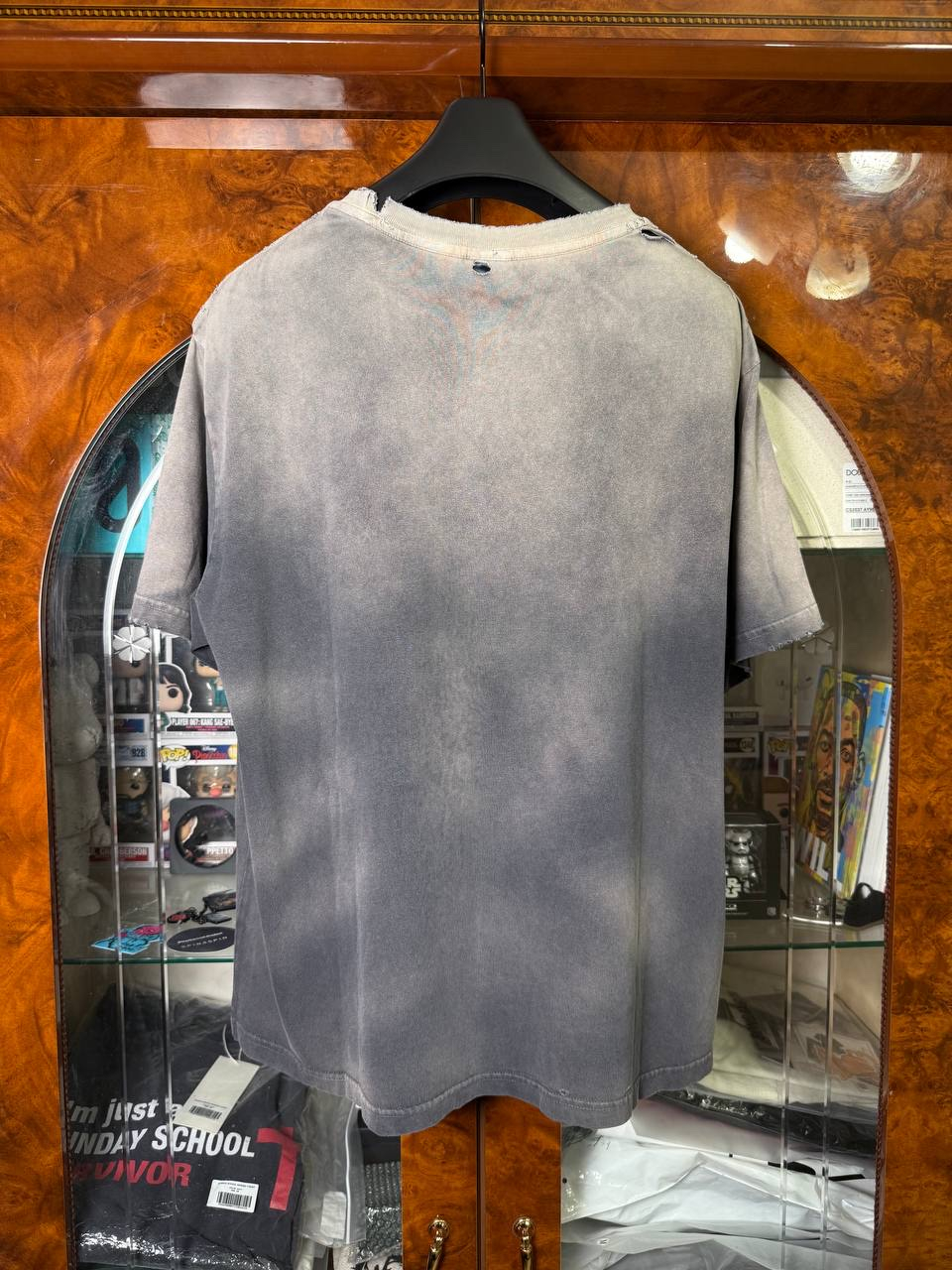 SOULDIVE Classic Pocket Vintage Gray T-shirt, миниатюра 2