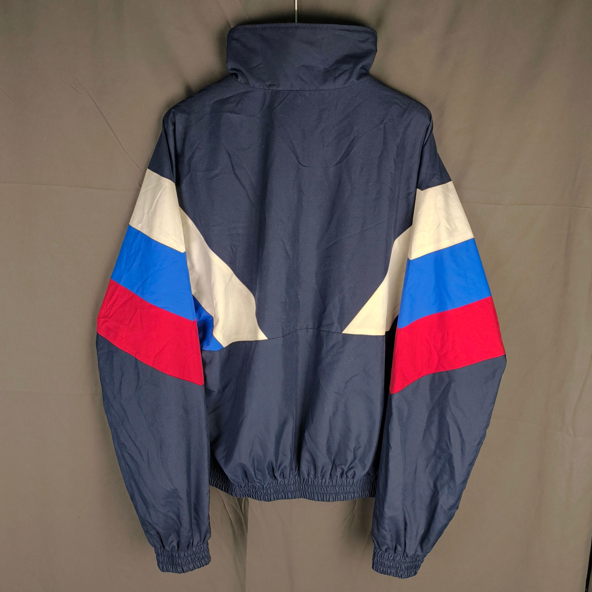Гоша Рубчинский 2016 Russian flag windbreaker, миниатюра 2